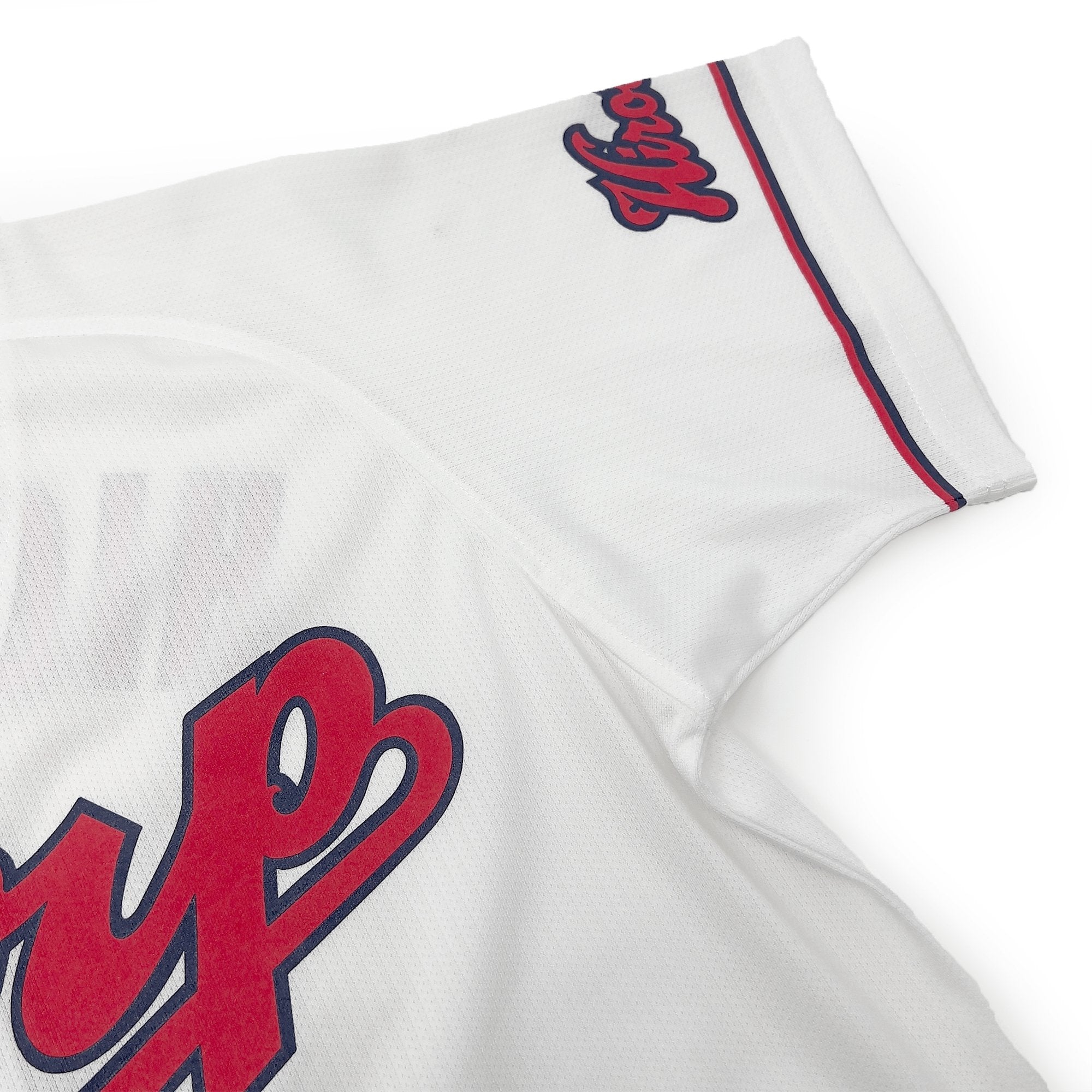 Japan Retro Hiroshima Toyo Carp Baseball Home Jersey Teruhiro Higashide #51 - Sugoi JDM