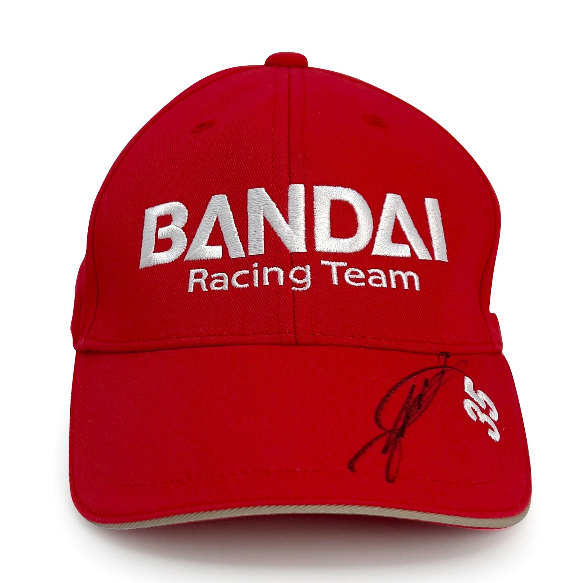 Japan Super GT Naoki Hattori Signed Bandai Namco Racing Team Hat - Sugoi JDM