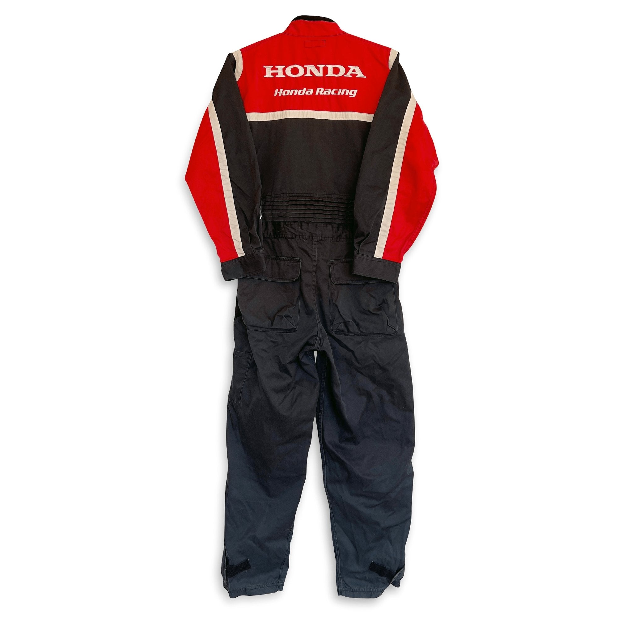 JDM Japan Honda Racing Coveralls Tsunagi Mechanic Pit Crew Suite Black - Sugoi JDM