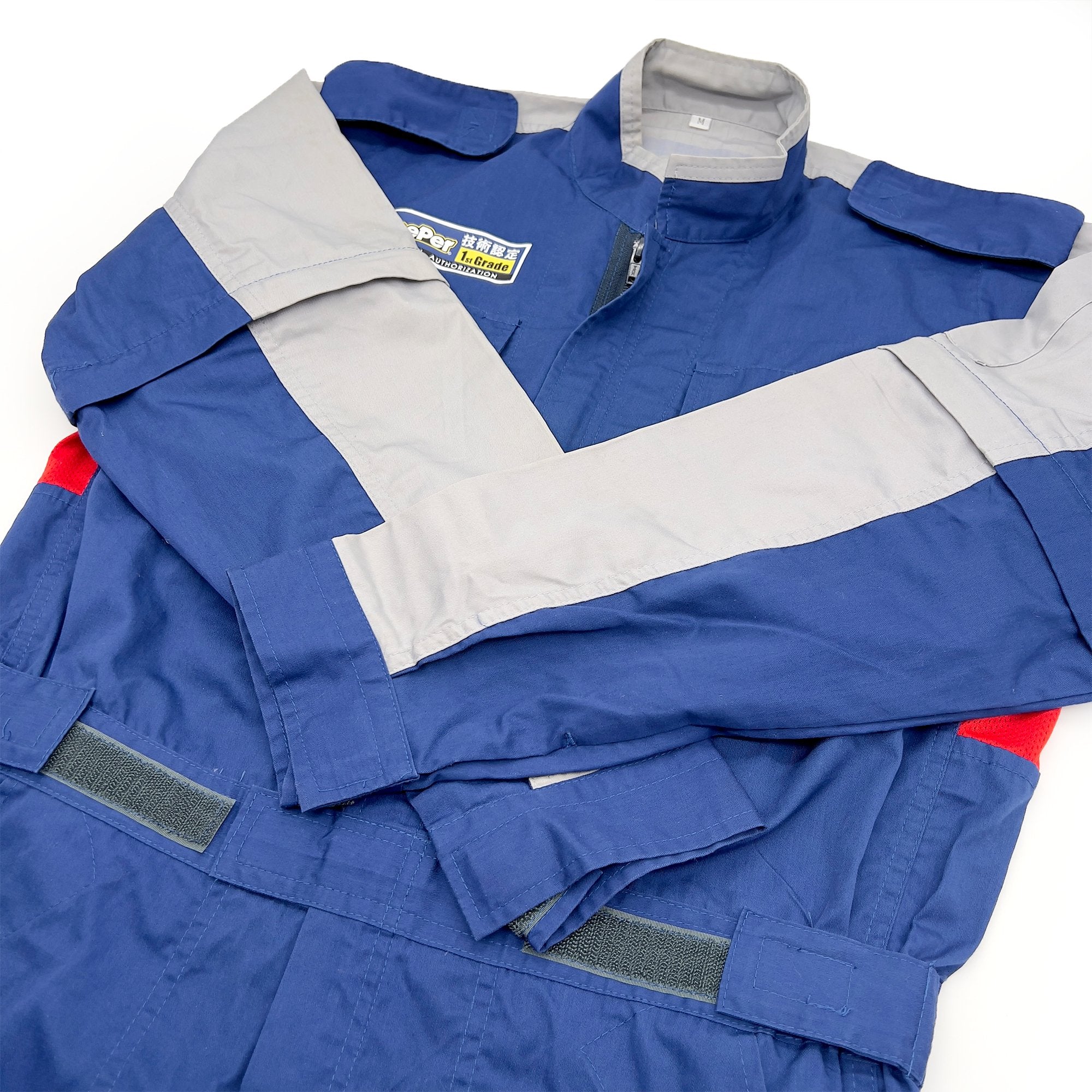 JDM Japan Keeper Super GT TOM'S Pro Shop Mechanic Tsunagi Coveralls - Sugoi JDM