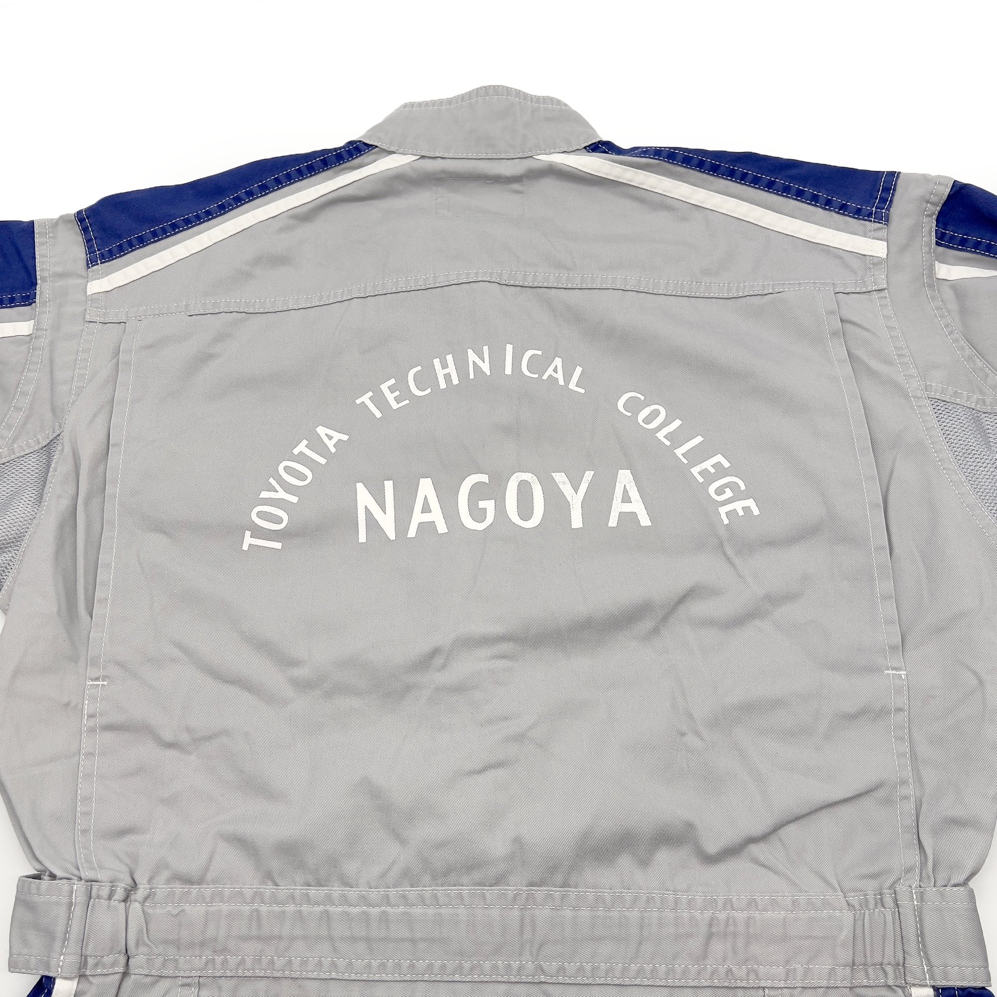 JDM Japan Retro Nagoya Toyota Technical College Mechanic Summer Coveralls Tsunagi - Sugoi JDM