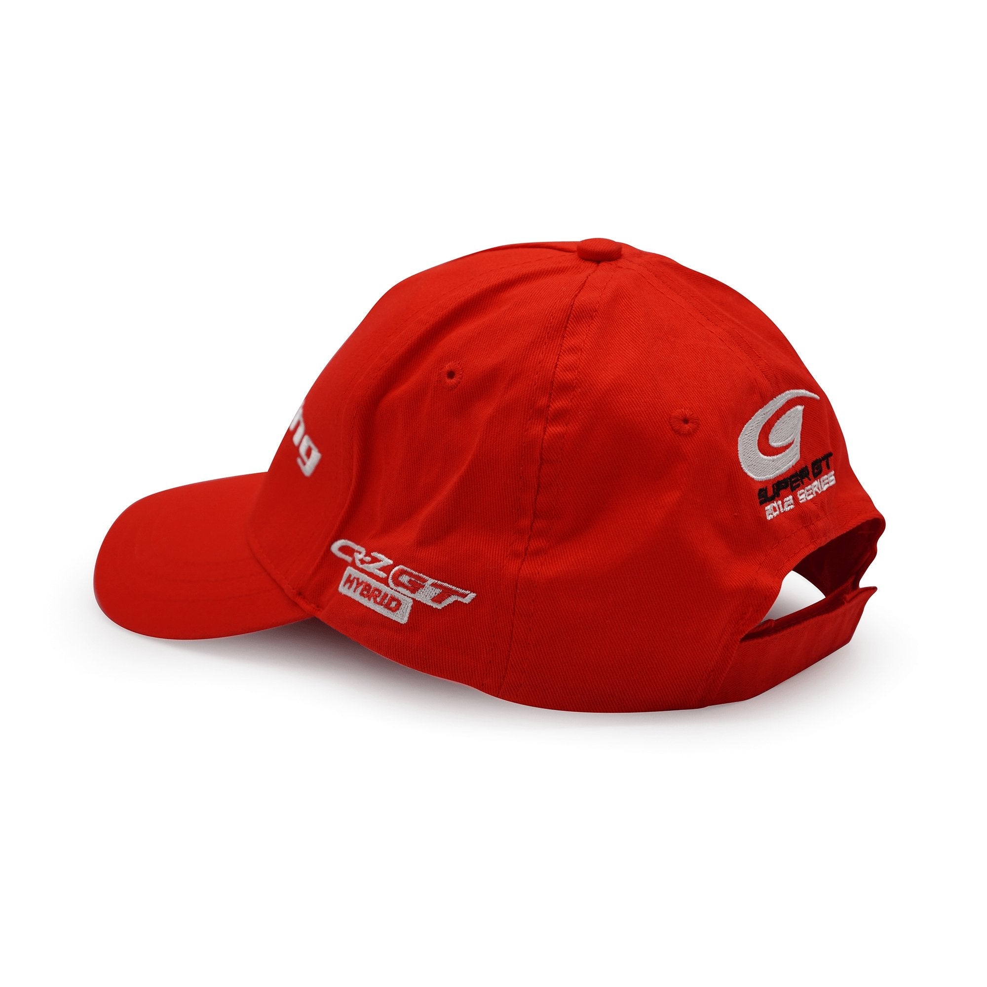 JDM Retro Japan Honda Racing CR-Z Hybrid Super GT 2012 Hat Cap Red - Sugoi JDM