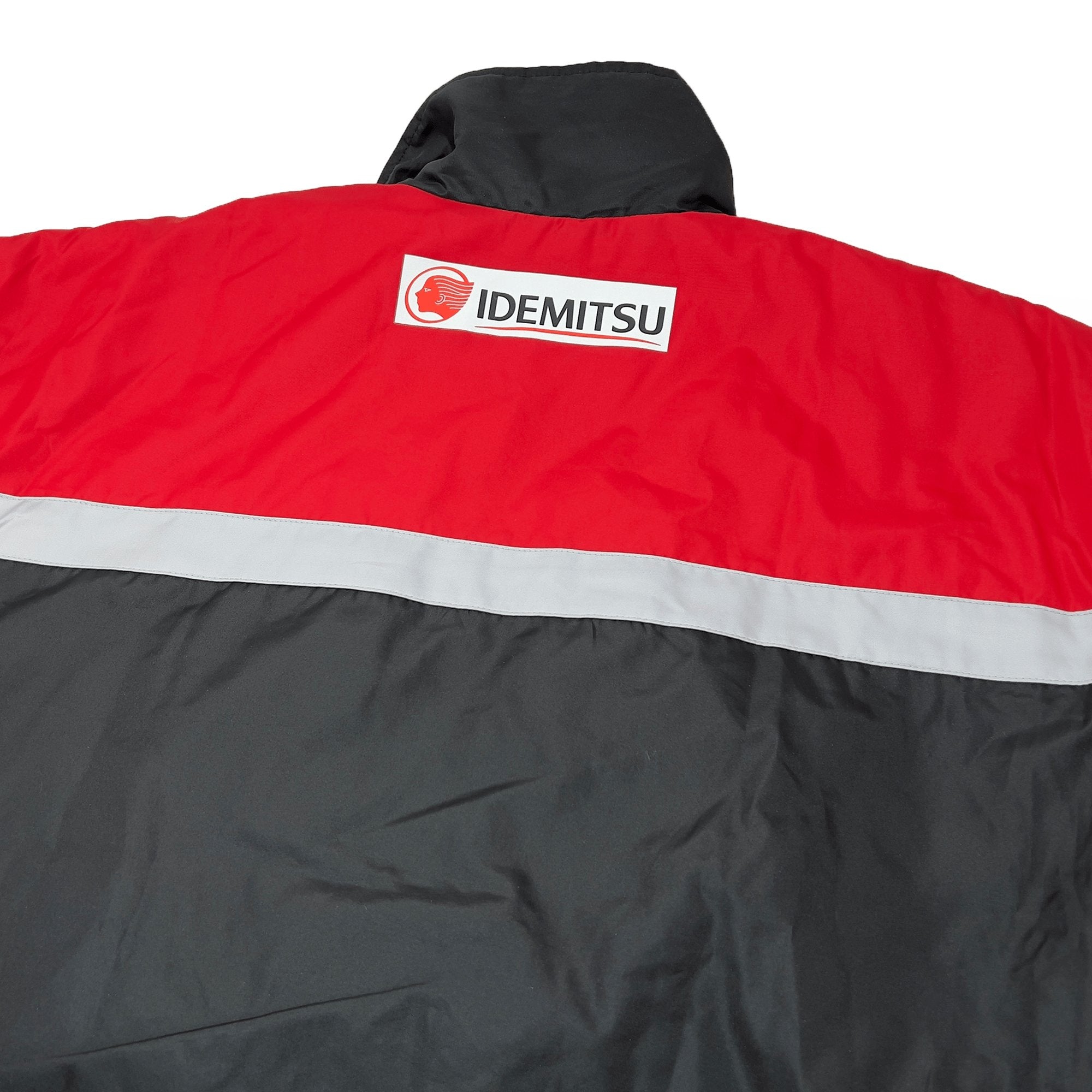 JDM Retro Japan Idemitsu Gas Station Mechanic Winter Jacket Two Tone - Sugoi JDM