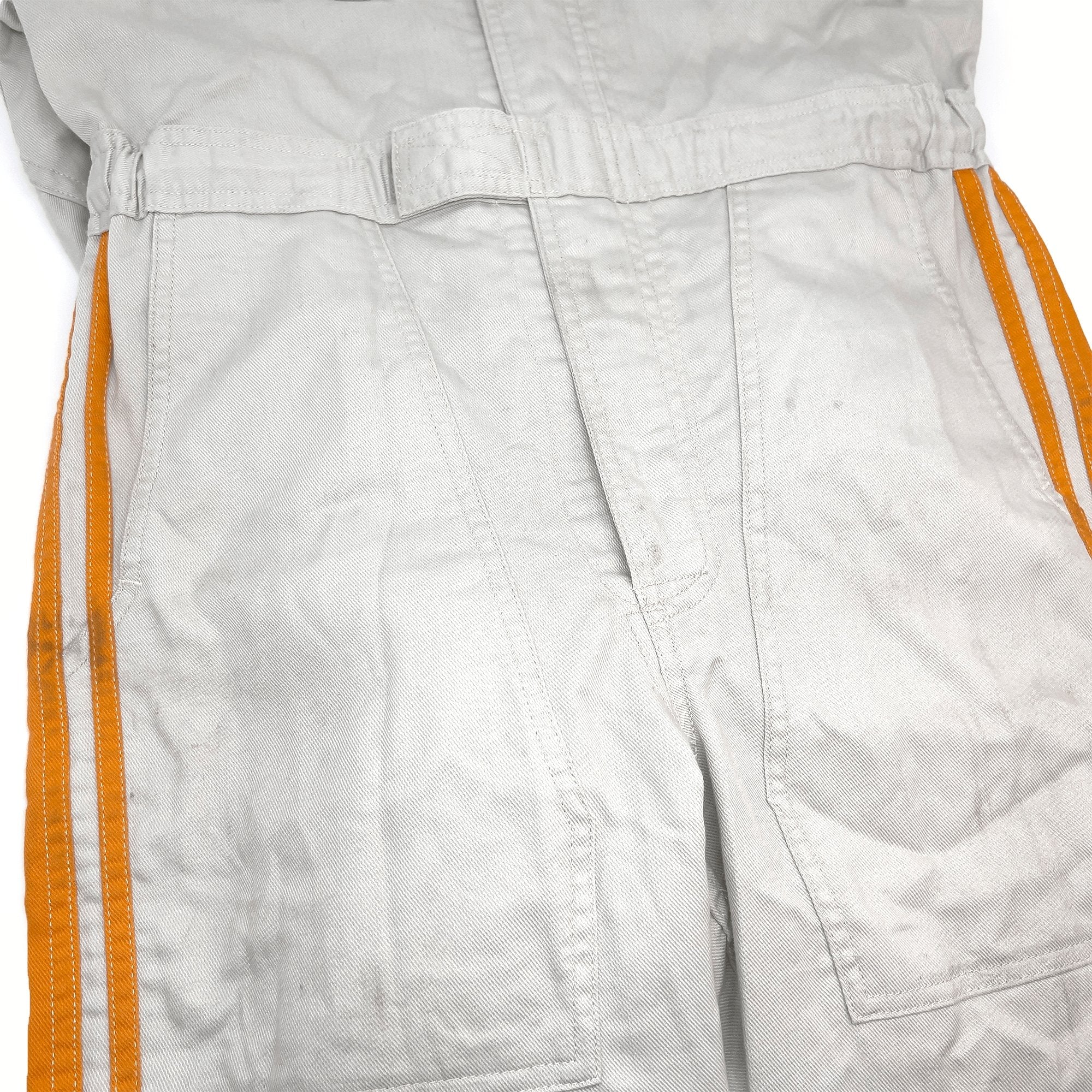 JDM Retro Toyota Corolla Tecno Summer Coveralls Jumpsuit Tsunagi Orange - Sugoi JDM