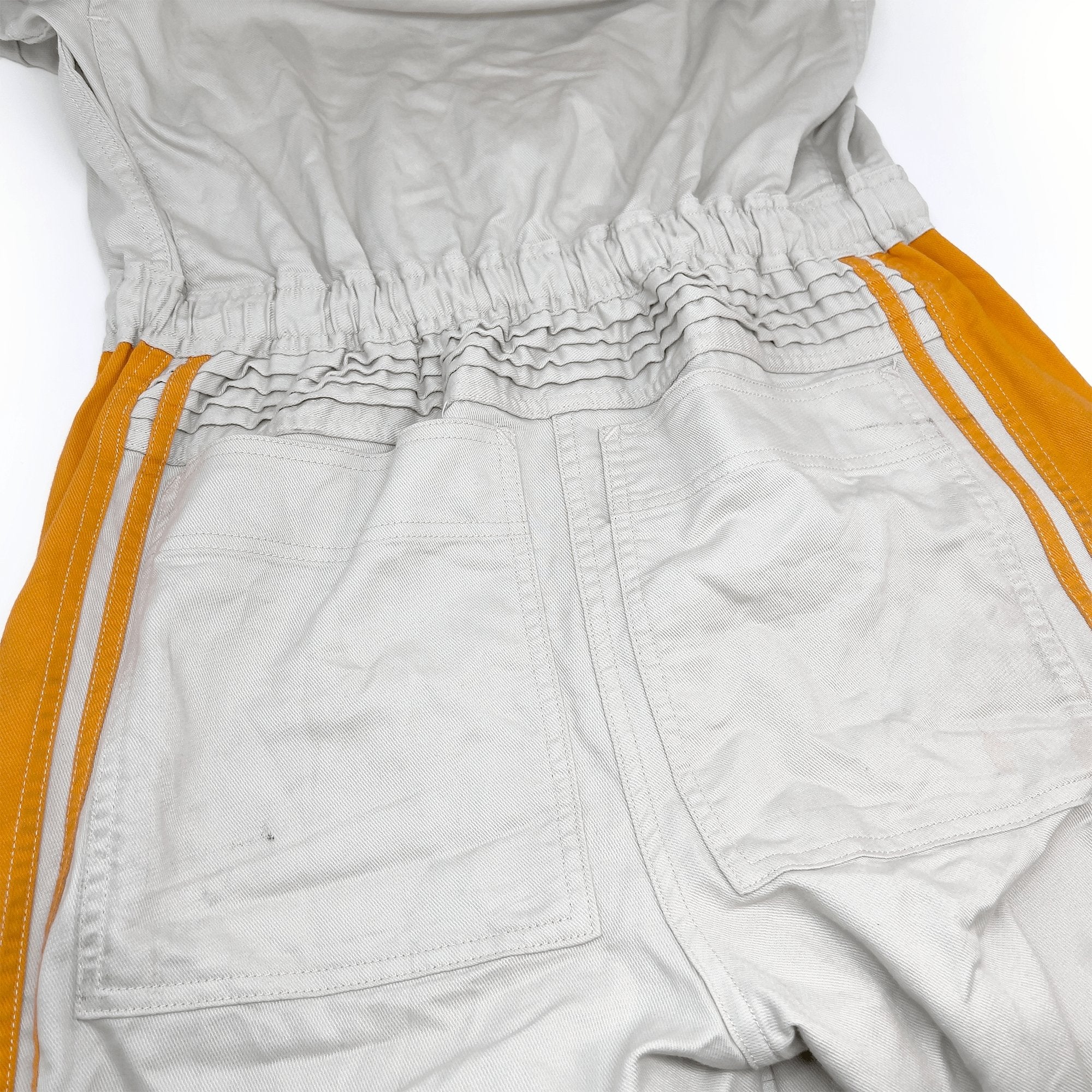 JDM Retro Toyota Corolla Tecno Summer Coveralls Jumpsuit Tsunagi Orange - Sugoi JDM