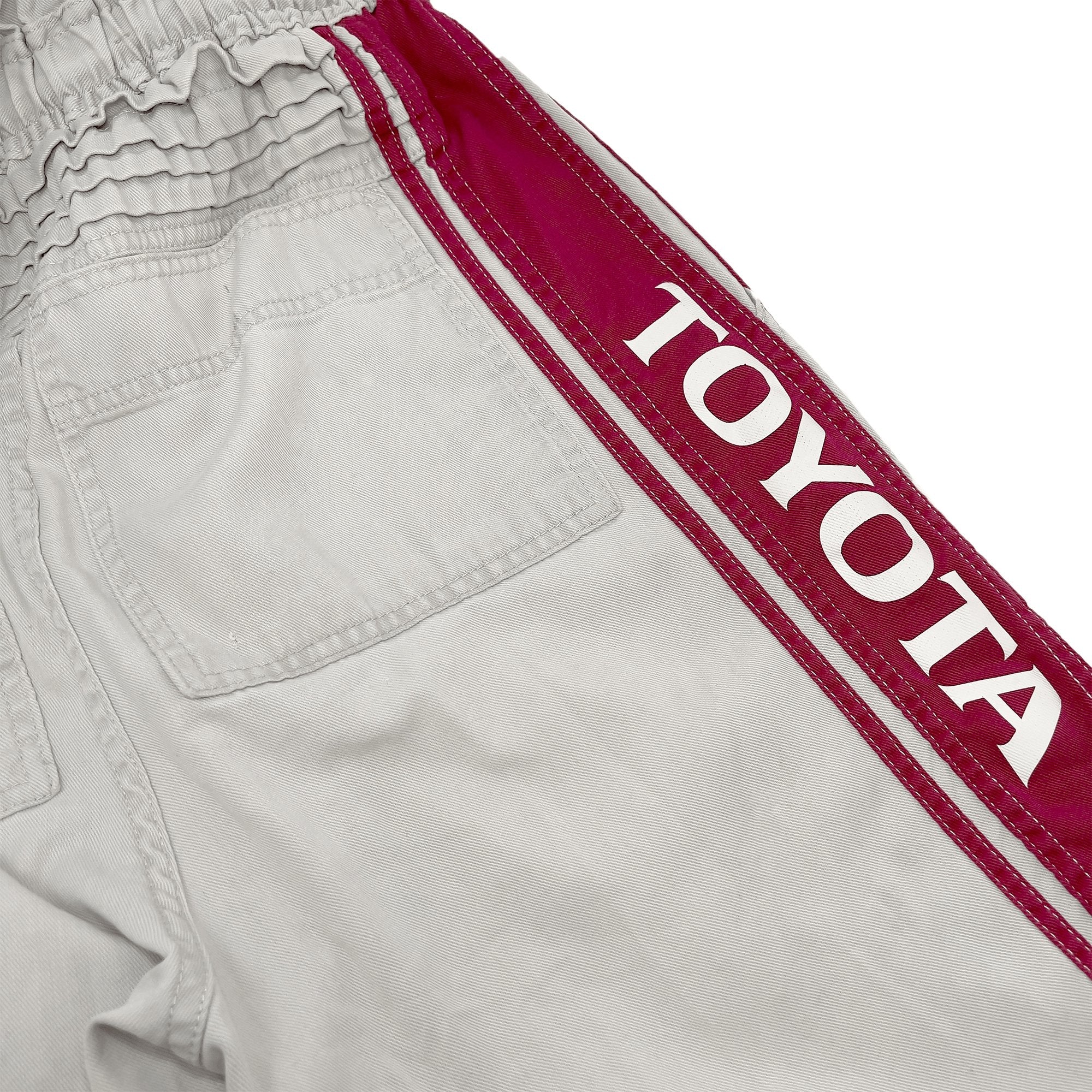 JDM Retro Toyota Tecno Summer Jumpsuit Coveralls Mechanic Suite Tsunagi Red - Sugoi JDM