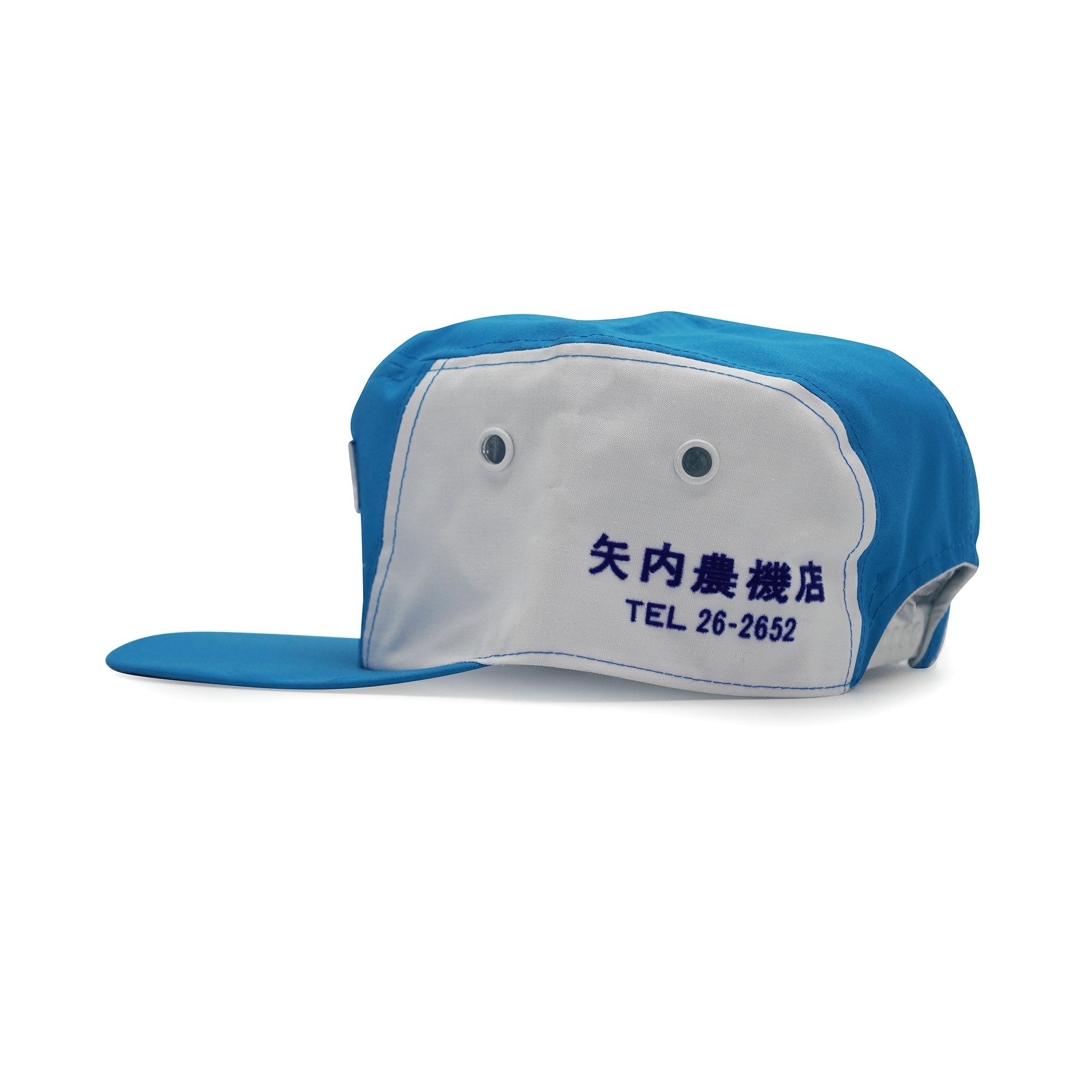 JDM Showa Vintage Japan Honda Motors Mechanic Hat Cap Blue - Sugoi JDM