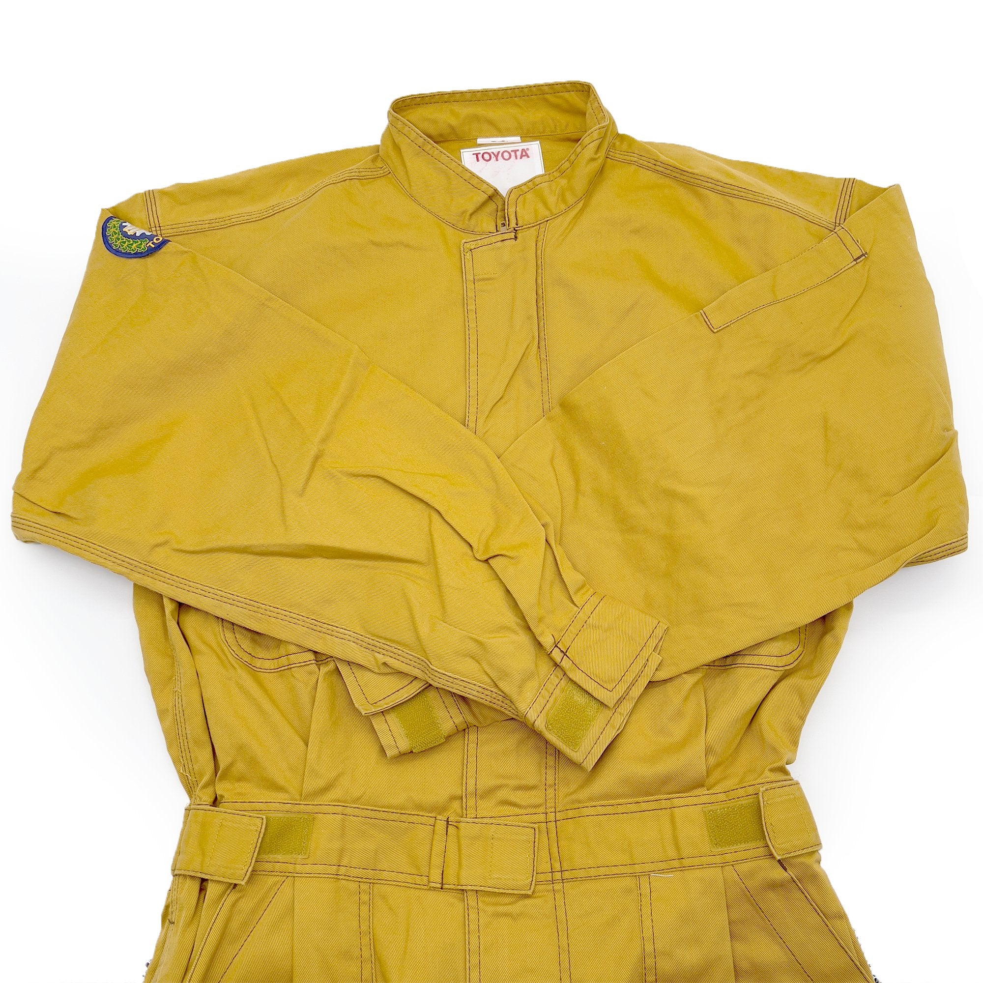 JDM Toyota Japan Automotive Engineering College Summer Coveralls Tsunagi Brown - Sugoi JDM