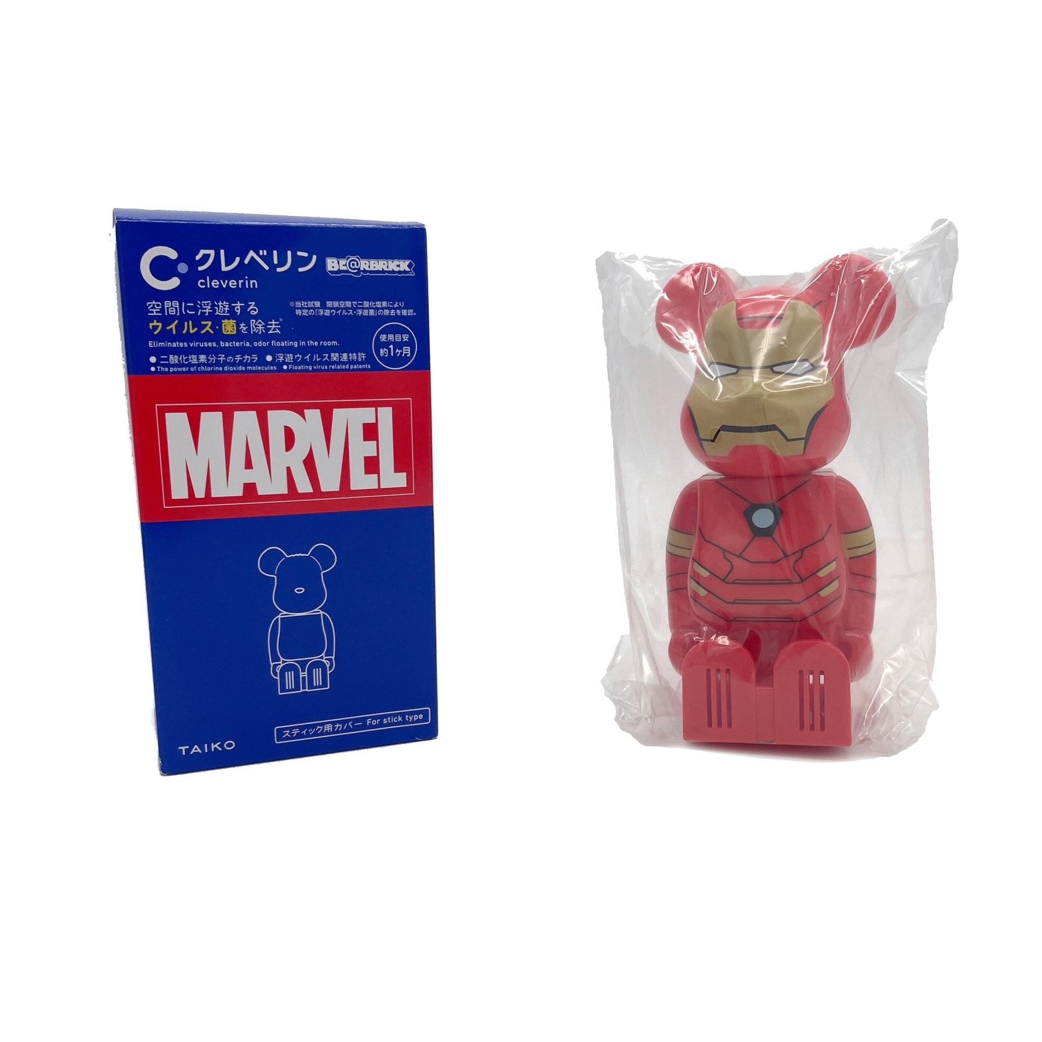 Limited Edition Collaboration Cleverin X Bearbrick By Medicom Marvel Air Purifier - Iron Man - Sugoi JDM