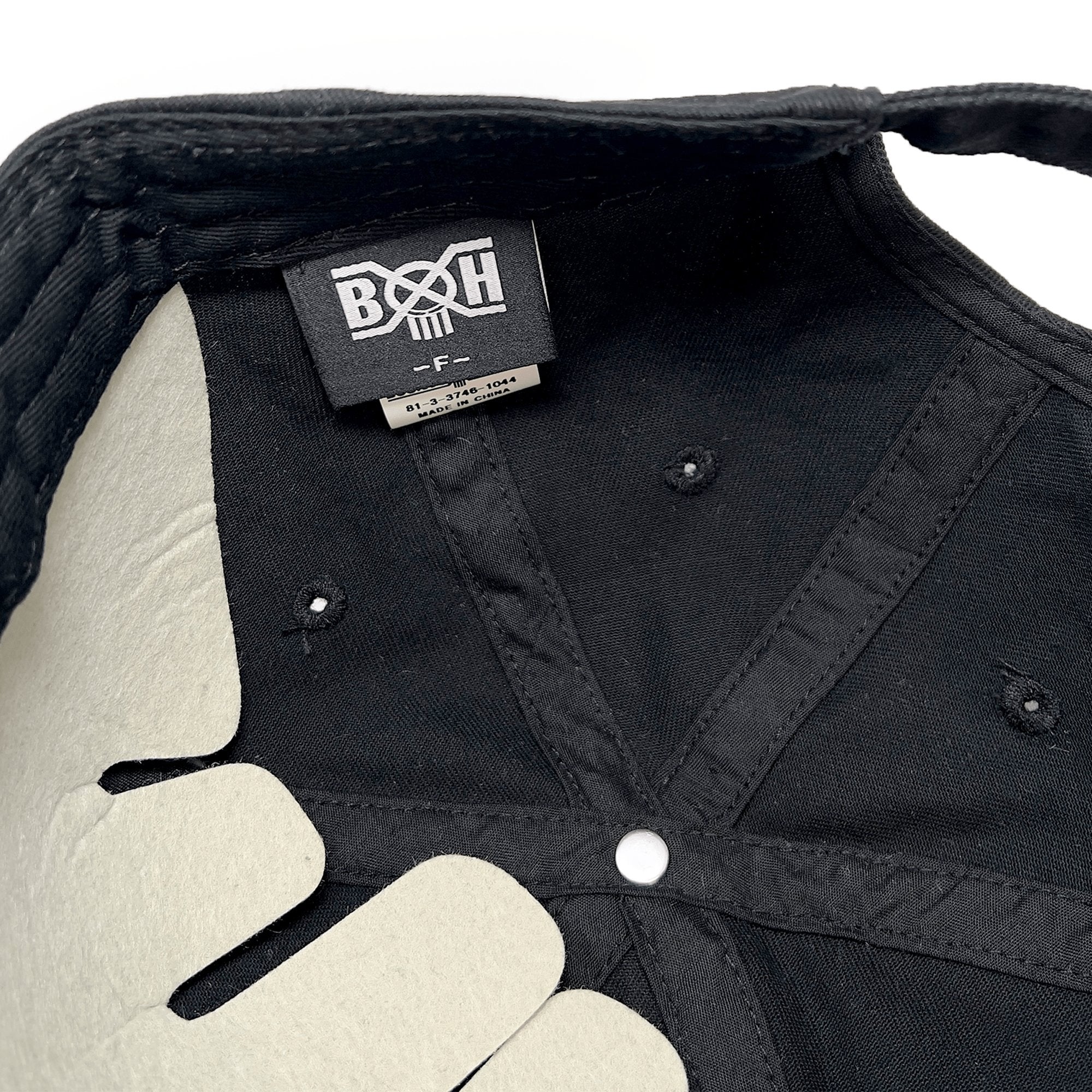 Limited Edition JDM Bounty Hunter Japan BxH Logo Hat Cap Black 2022 - Sugoi JDM