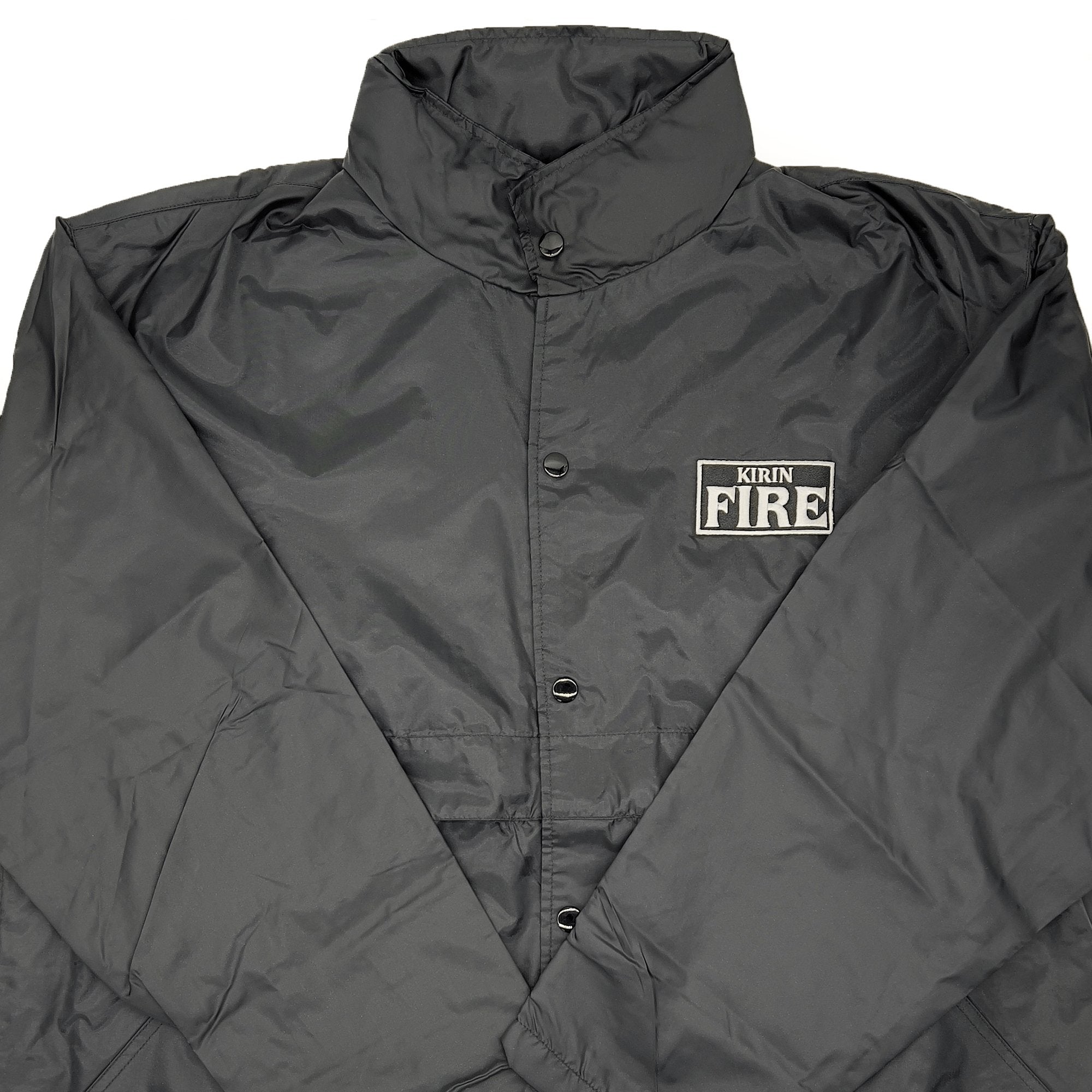 Limited Edition Retro Kirin Fire Japan Promotional Jacket Black - Sugoi JDM