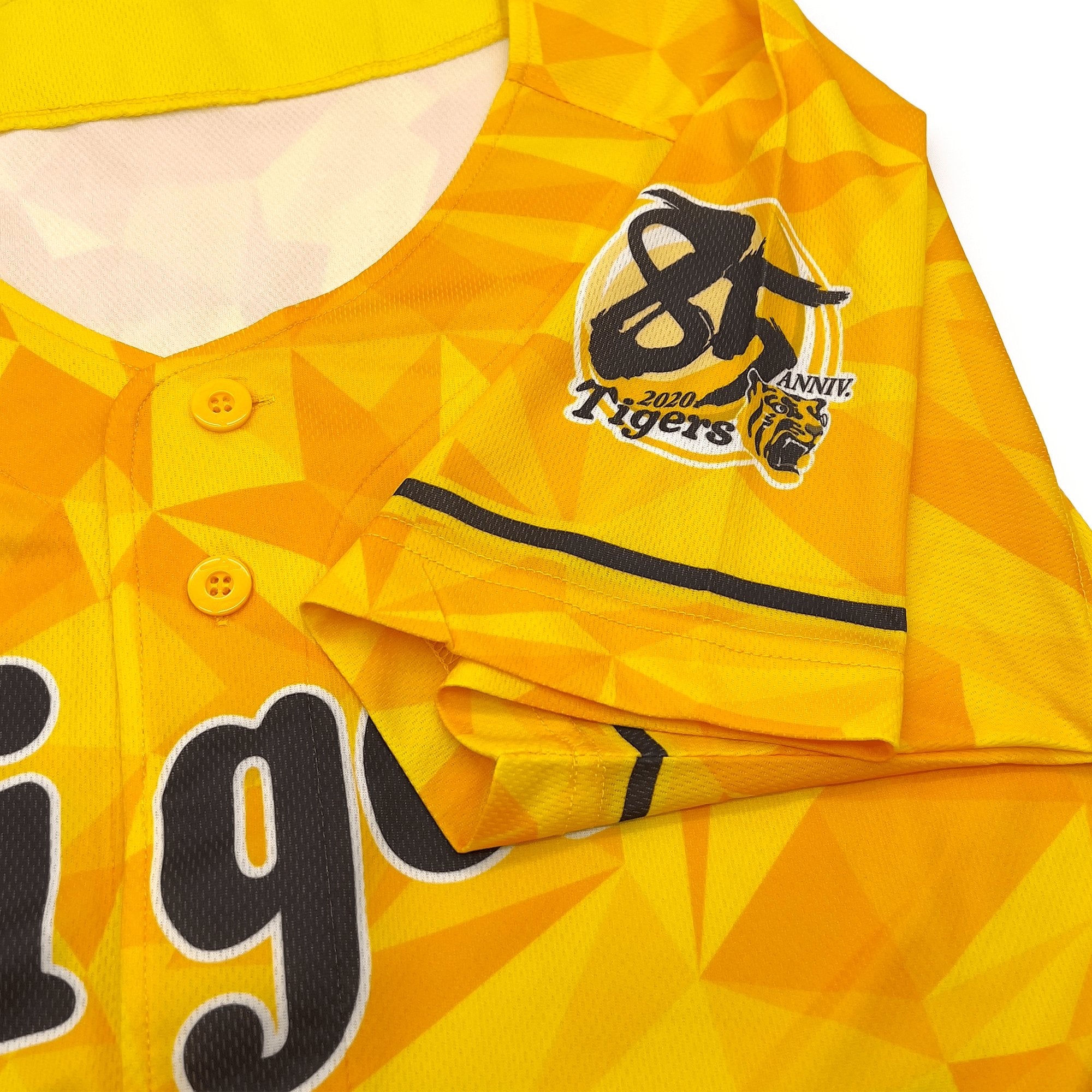 Limited Japan Hanshin Tigers 85th Anniversary Baseball Jersey Yellow - Sugoi JDM