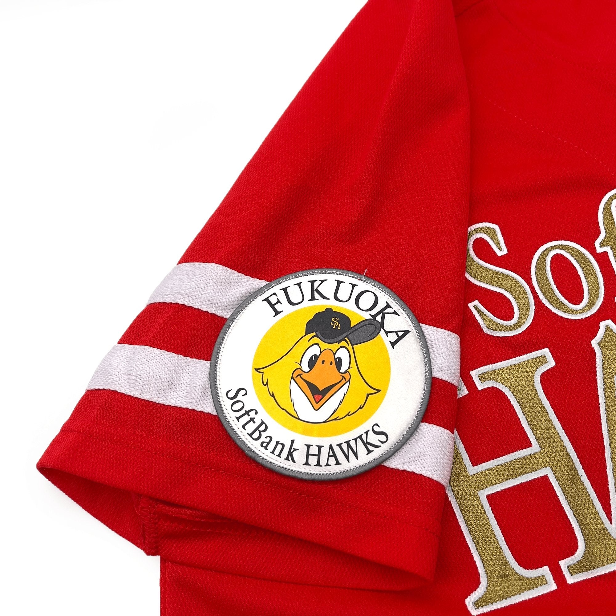 Limited Retro Japan Softbank Hawks Baseball Jersey 2014 Red - Sugoi JDM