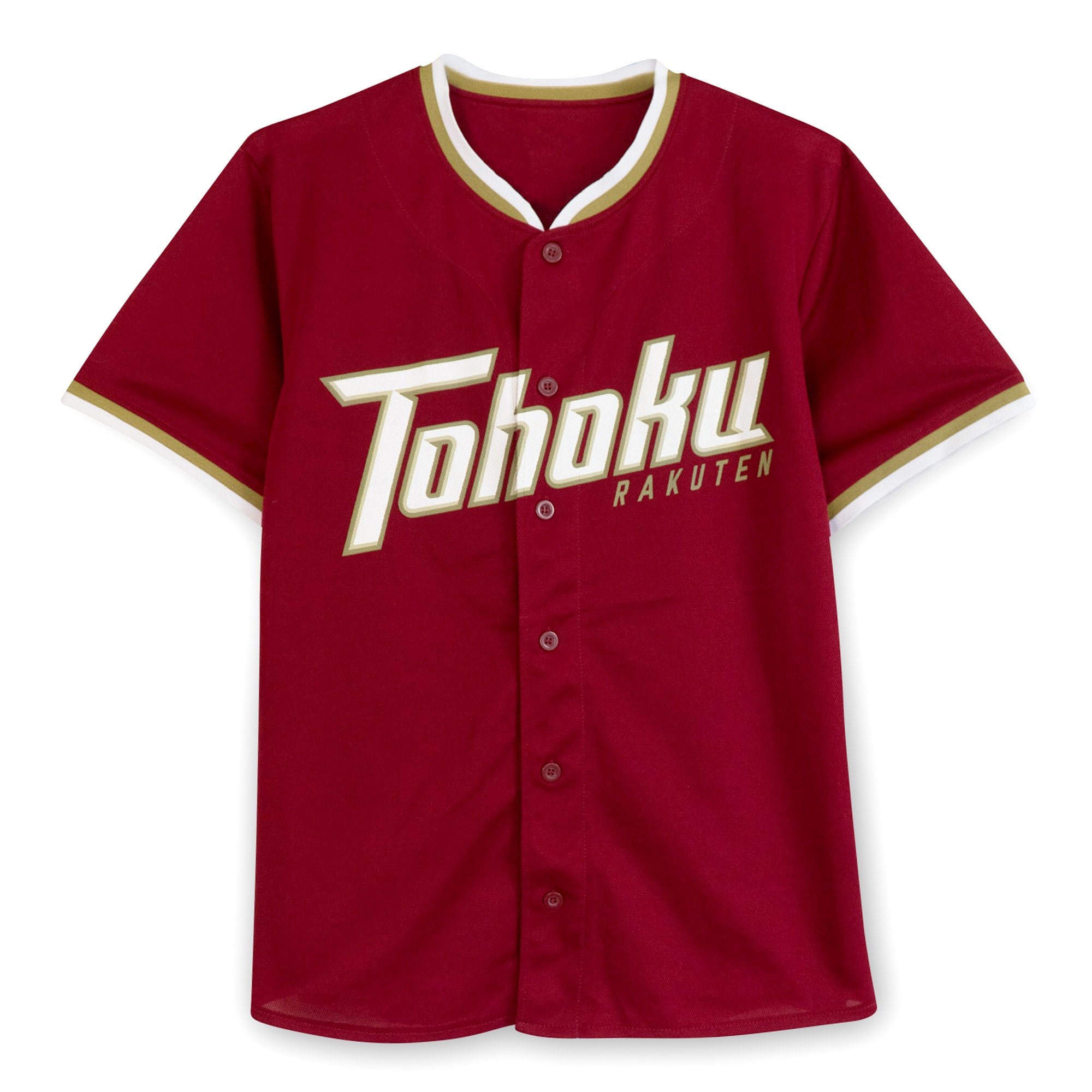 Majestic NPB Japan Baseball Tohoku Rakuten Eagles Haruki Nishikawa Jersey #6 - Sugoi JDM