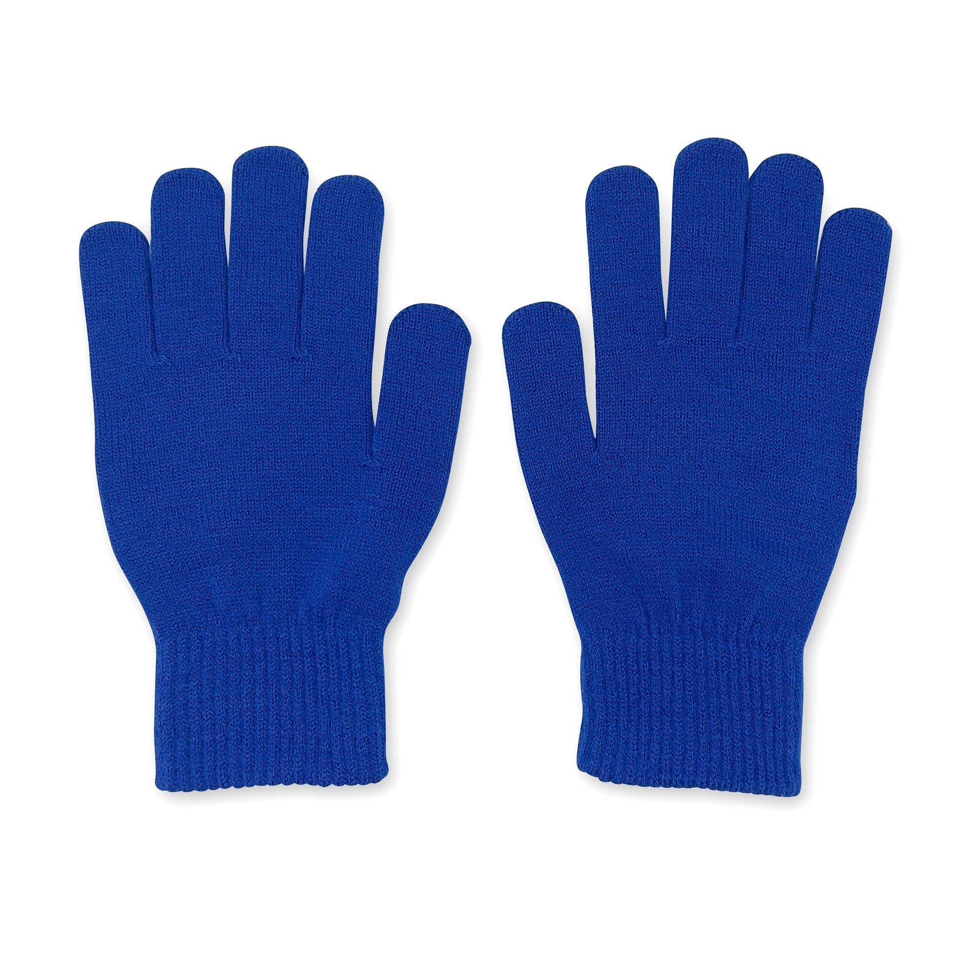 New Genuine JDM Japan Subaru Cold Weather Knit Gloves Blue - Sugoi JDM
