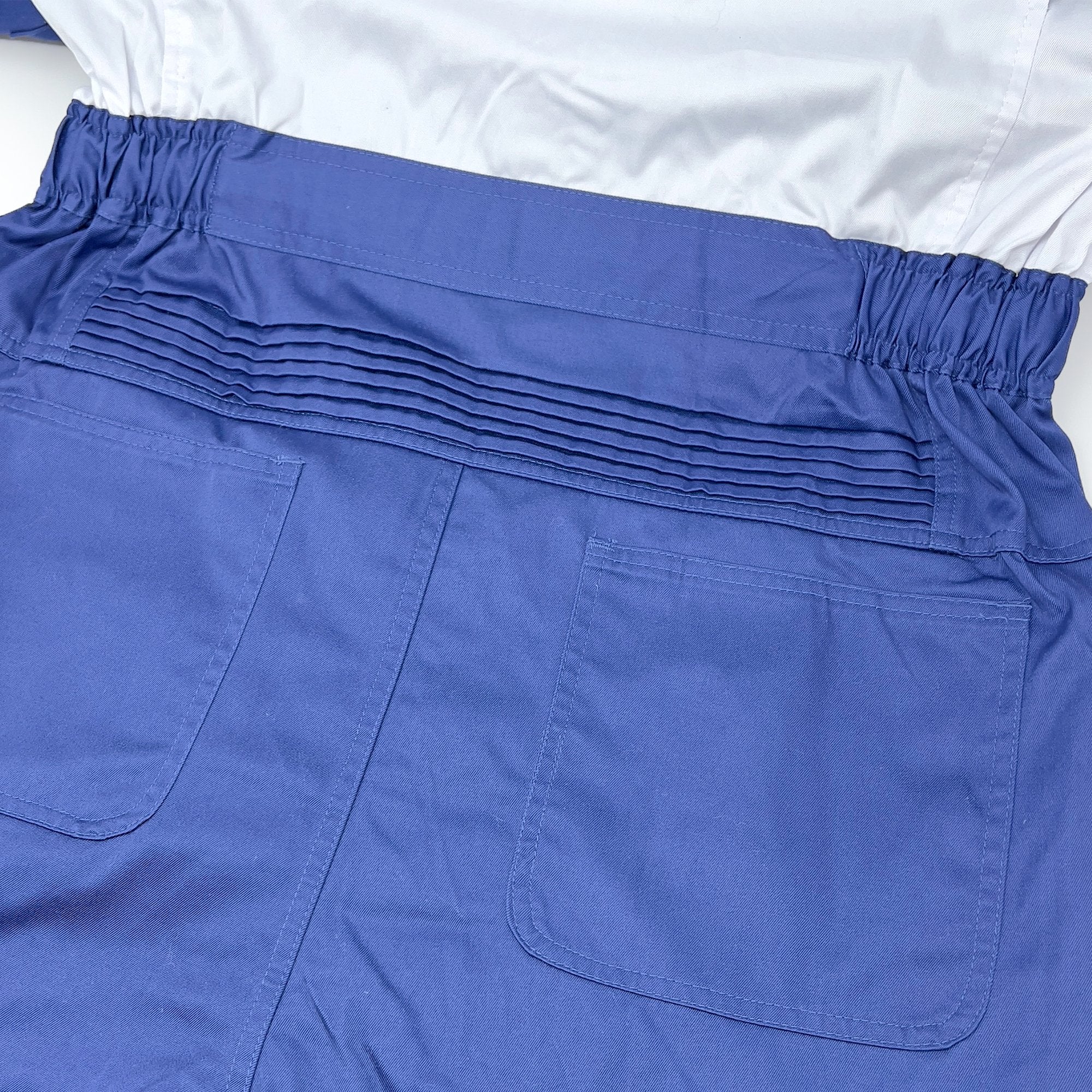 New Genuine Retro JDM Japan Big Motor Mechanic Tsunagi Coveralls Blue - Sugoi JDM