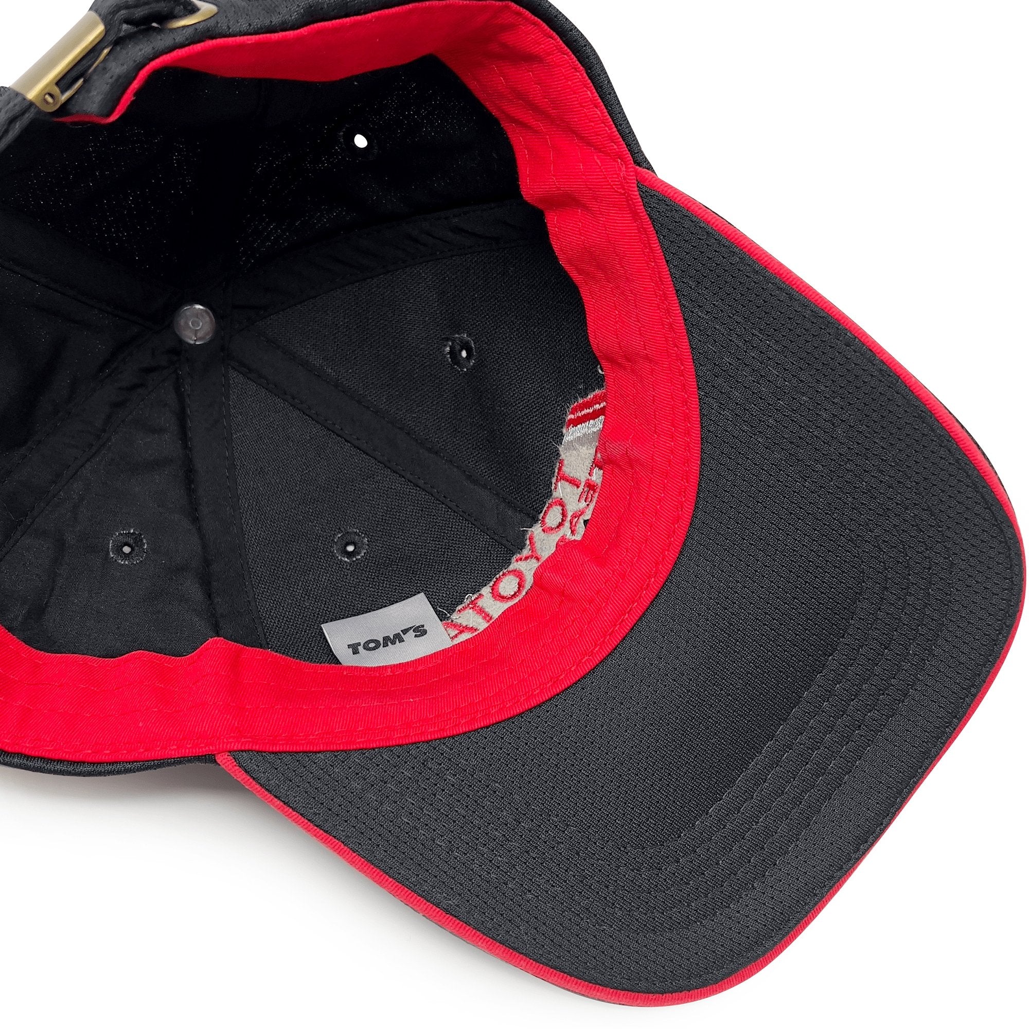 New Heavy Duty Genuine JDM Toyota Team TOM'S Formula Racing Hat Black - Sugoi JDM