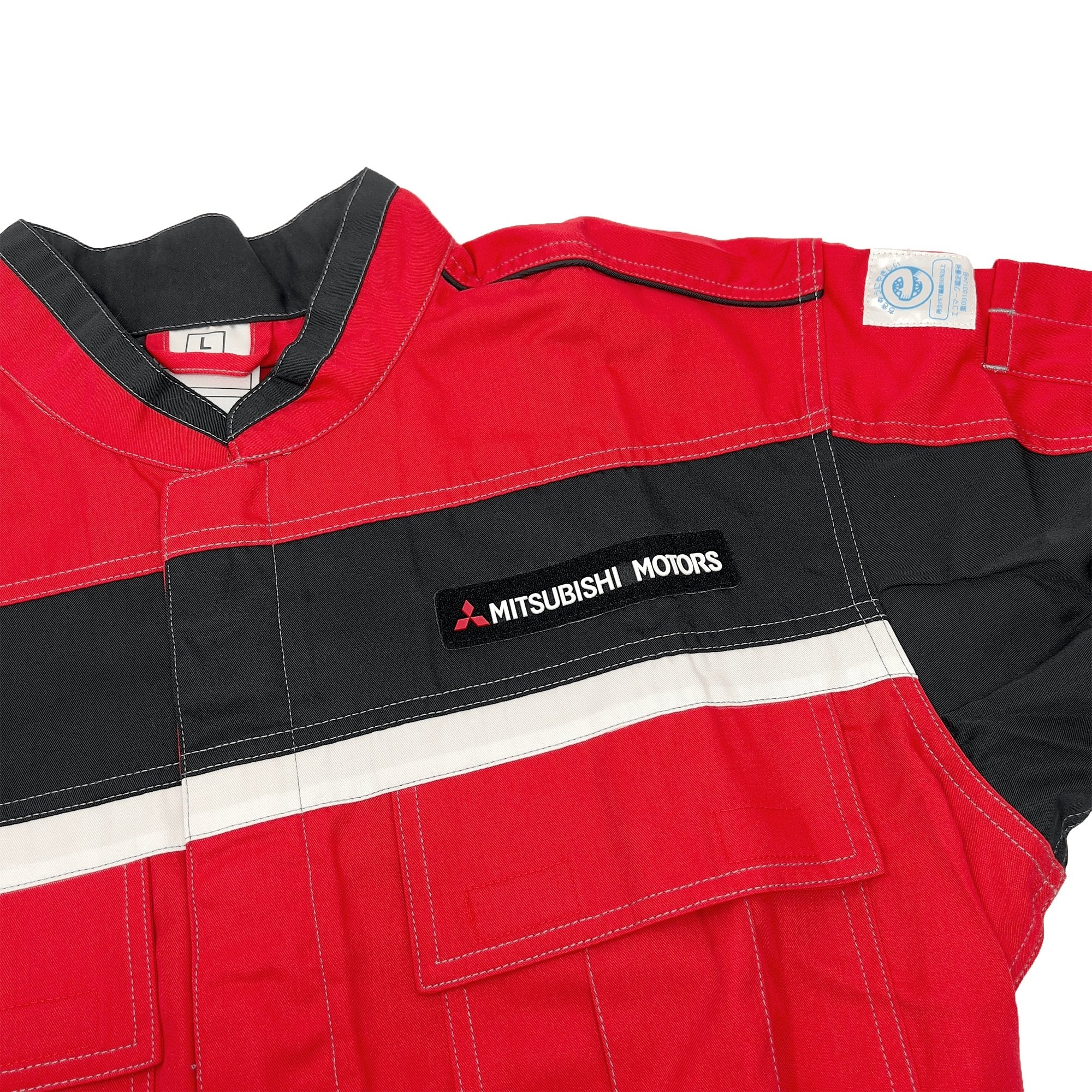 New JDM Japan Ralliart Mitsubishi Motors Jumpsuit Summer Tsunagi Mechanic Suite - Sugoi JDM