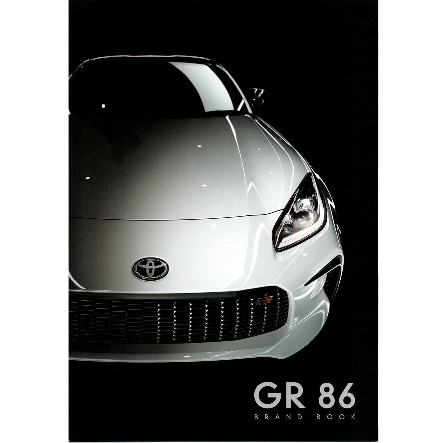 New JDM Japan Toyota GR86 Production Catalog Brochure - Sugoi JDM