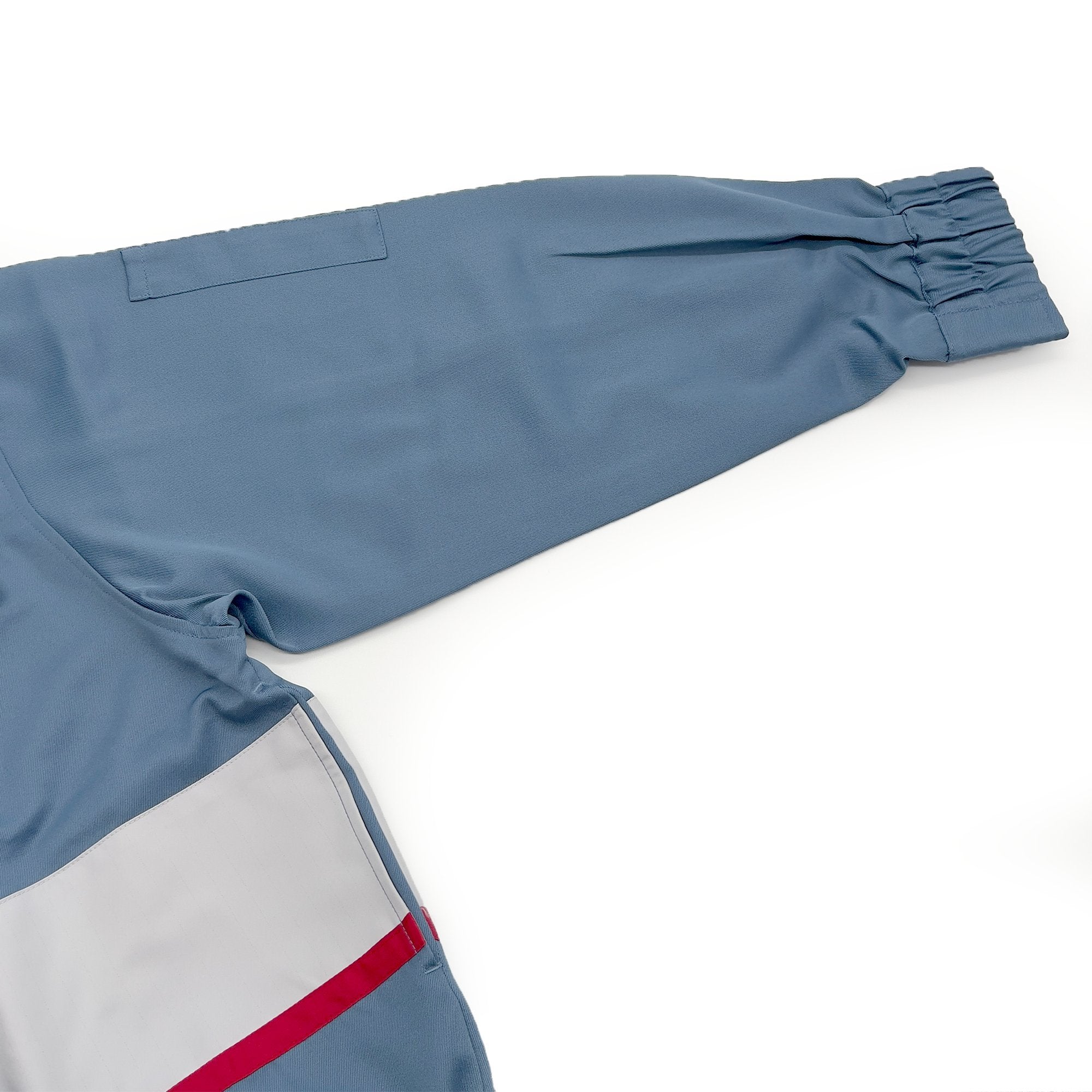 New JDM Retro Japan Idemitsu Gas Station Mechanic Bomber Jacket Blue - Sugoi JDM