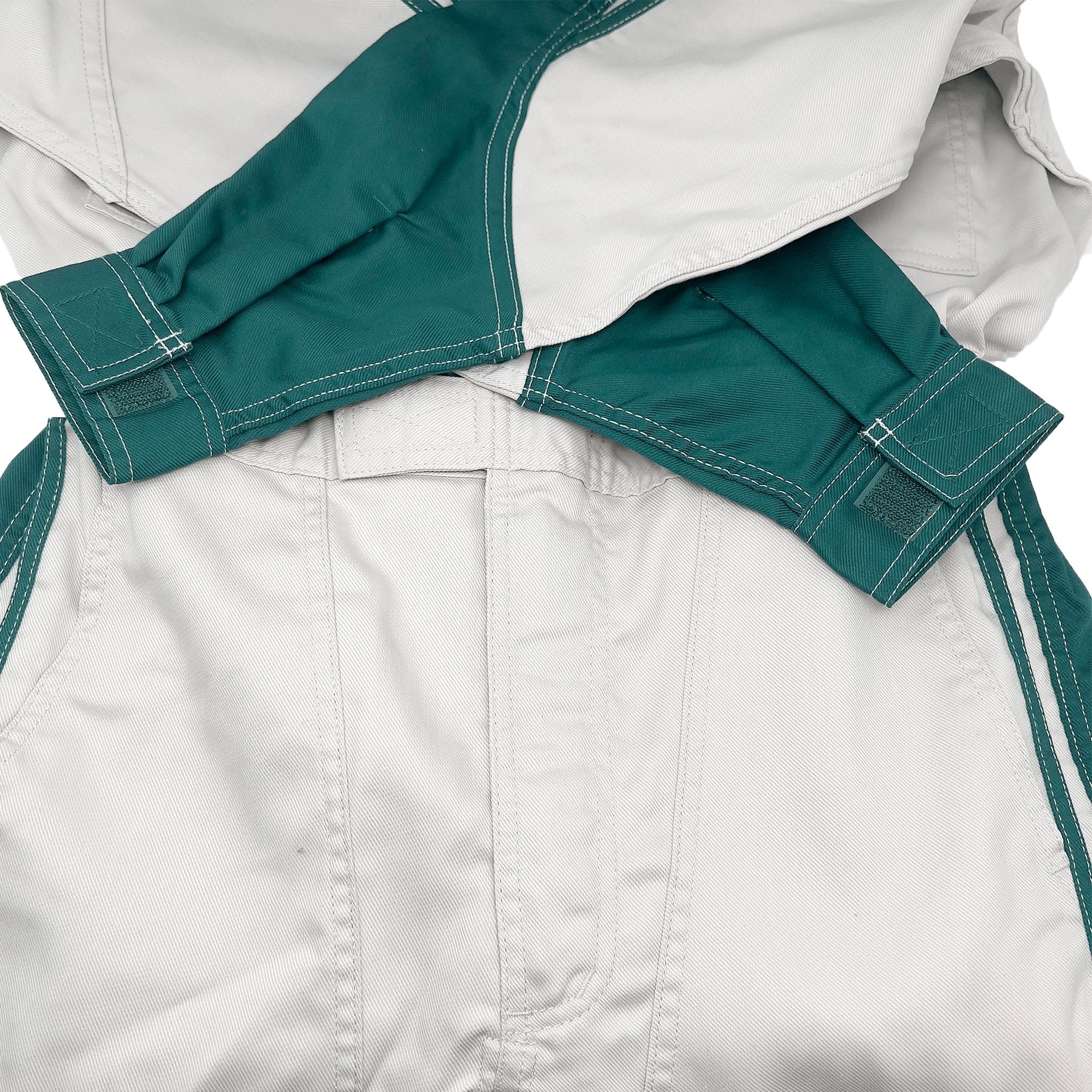 New JDM Retro Toyota Toyopet Tecno Mechanic Tsunagi Coveralls Green - Sugoi JDM