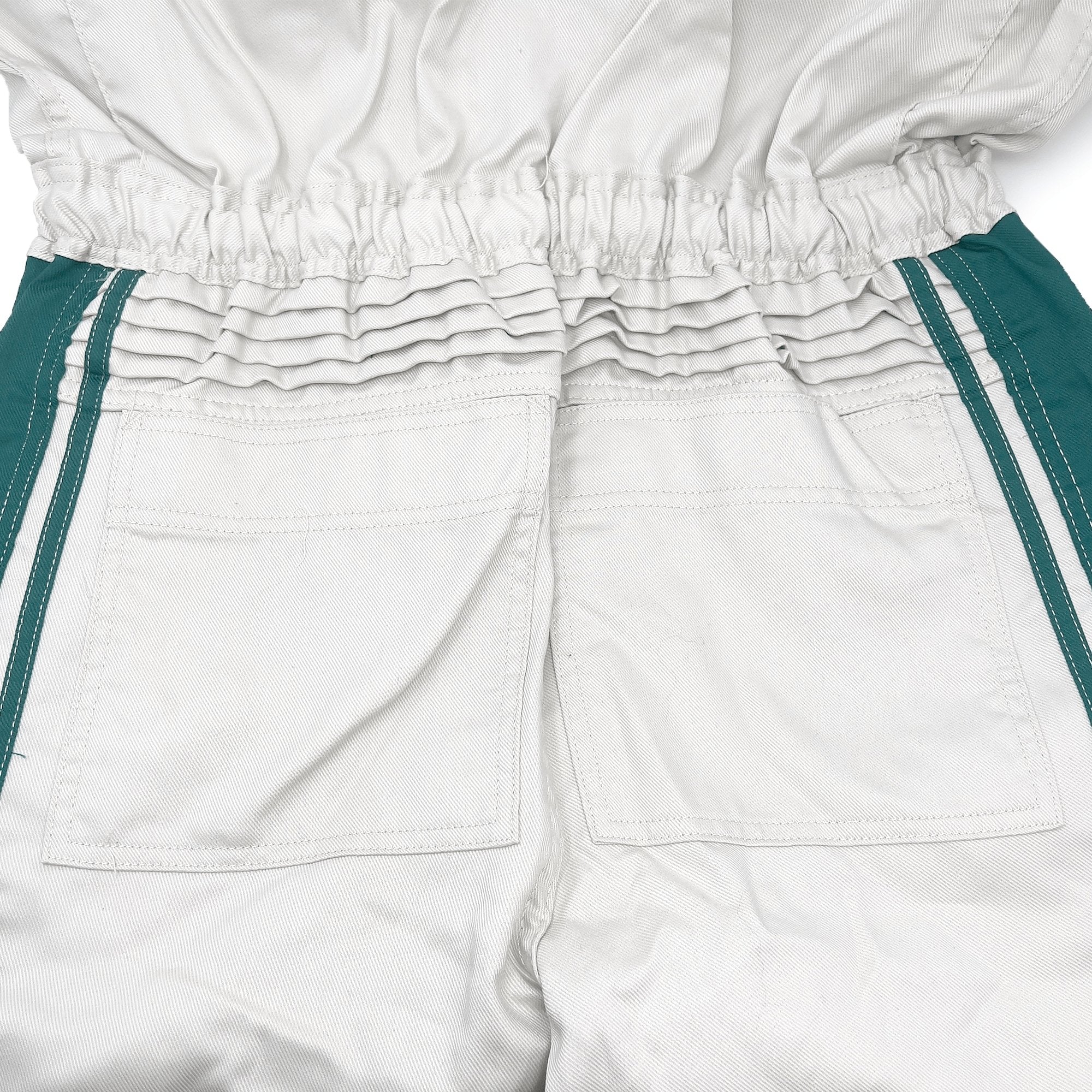 New JDM Retro Toyota Toyopet Tecno Mechanic Tsunagi Coveralls Green - Sugoi JDM