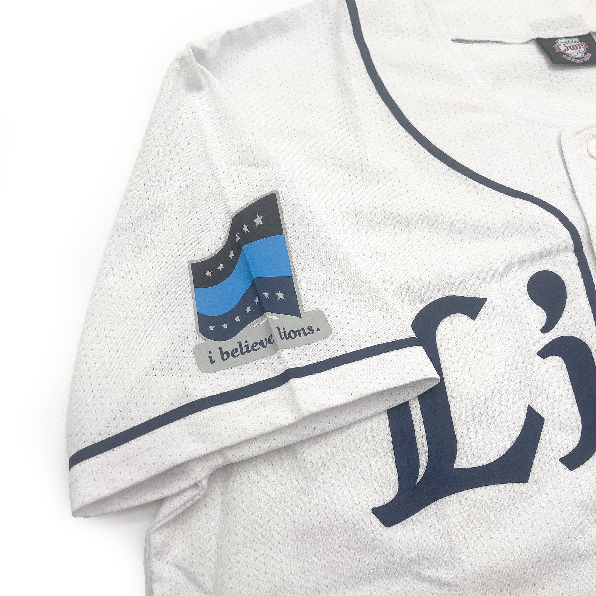 New Limited Seibu Lions Fan Club NPB Japan Baseball Jersey White - Sugoi JDM