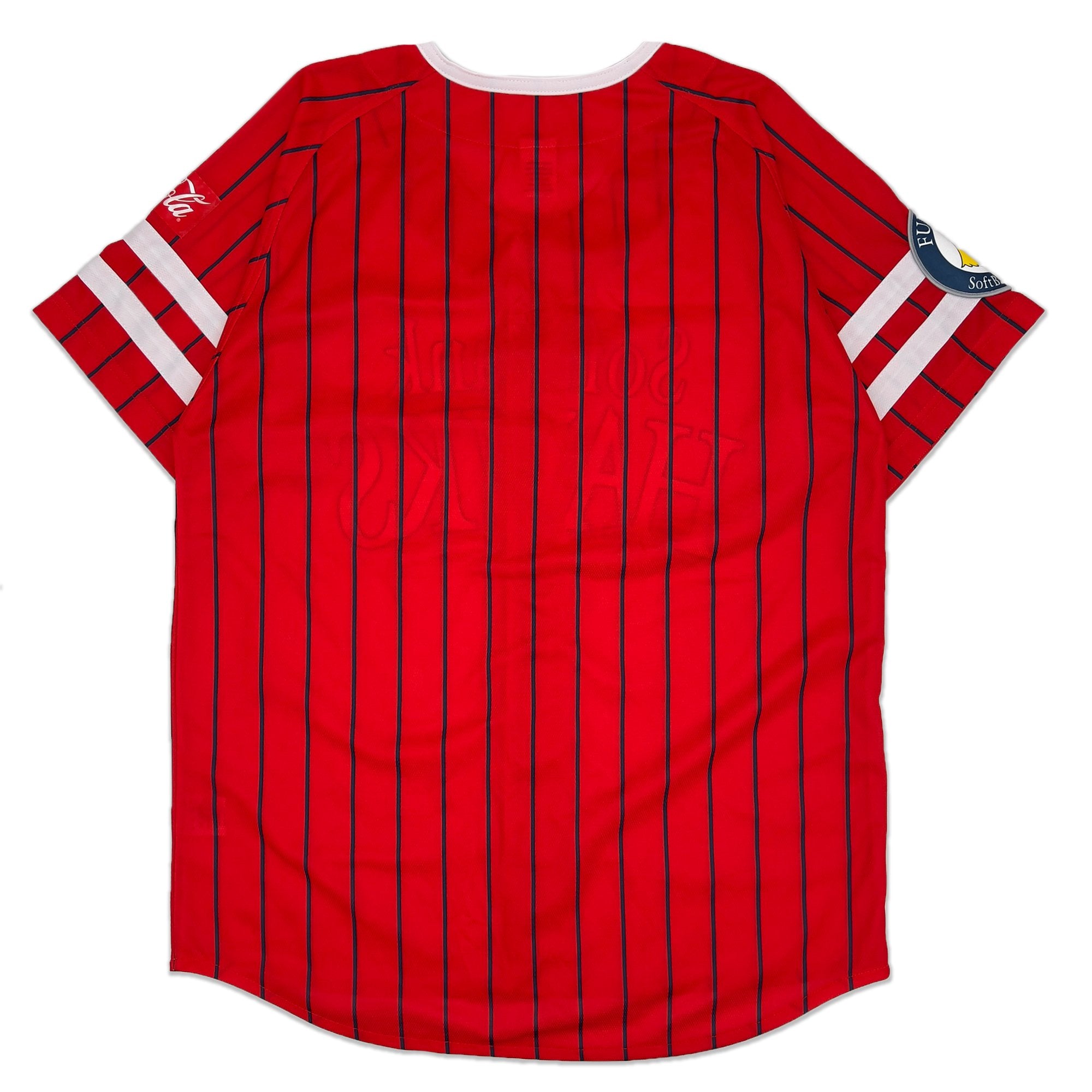 New NPB Majestic Japan Fukuoka Softbank Hawks Baseball Jersey 2021 Red - Sugoi JDM