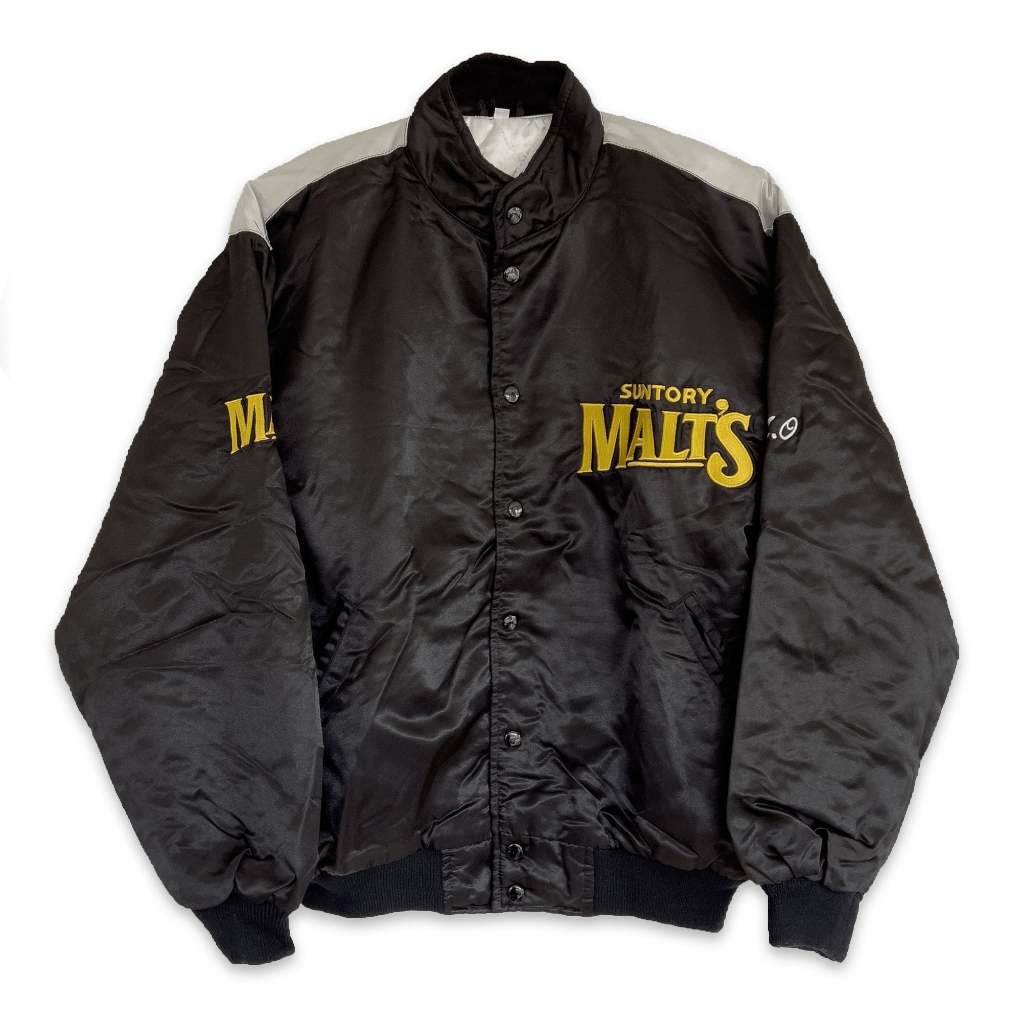 New Retro Japan JDM Suntory Malts Baseball Team Stadium Varsity Jacket - Sugoi JDM