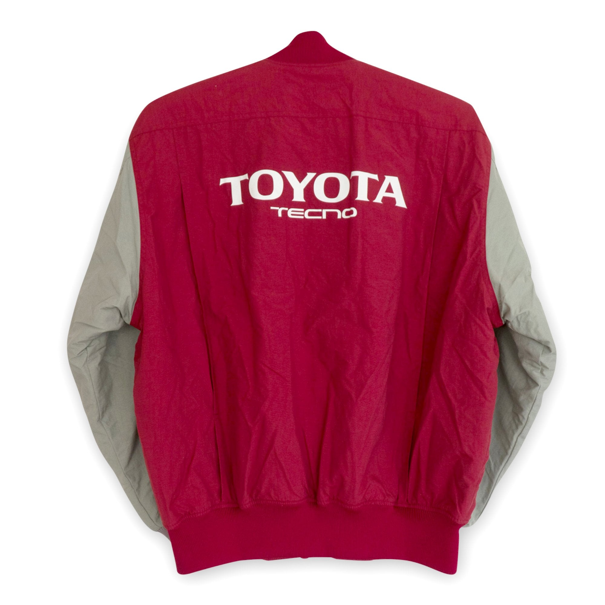 New Retro Japan JDM Toyota Tecno Mechanics Uniform Jacket Red - Sugoi JDM