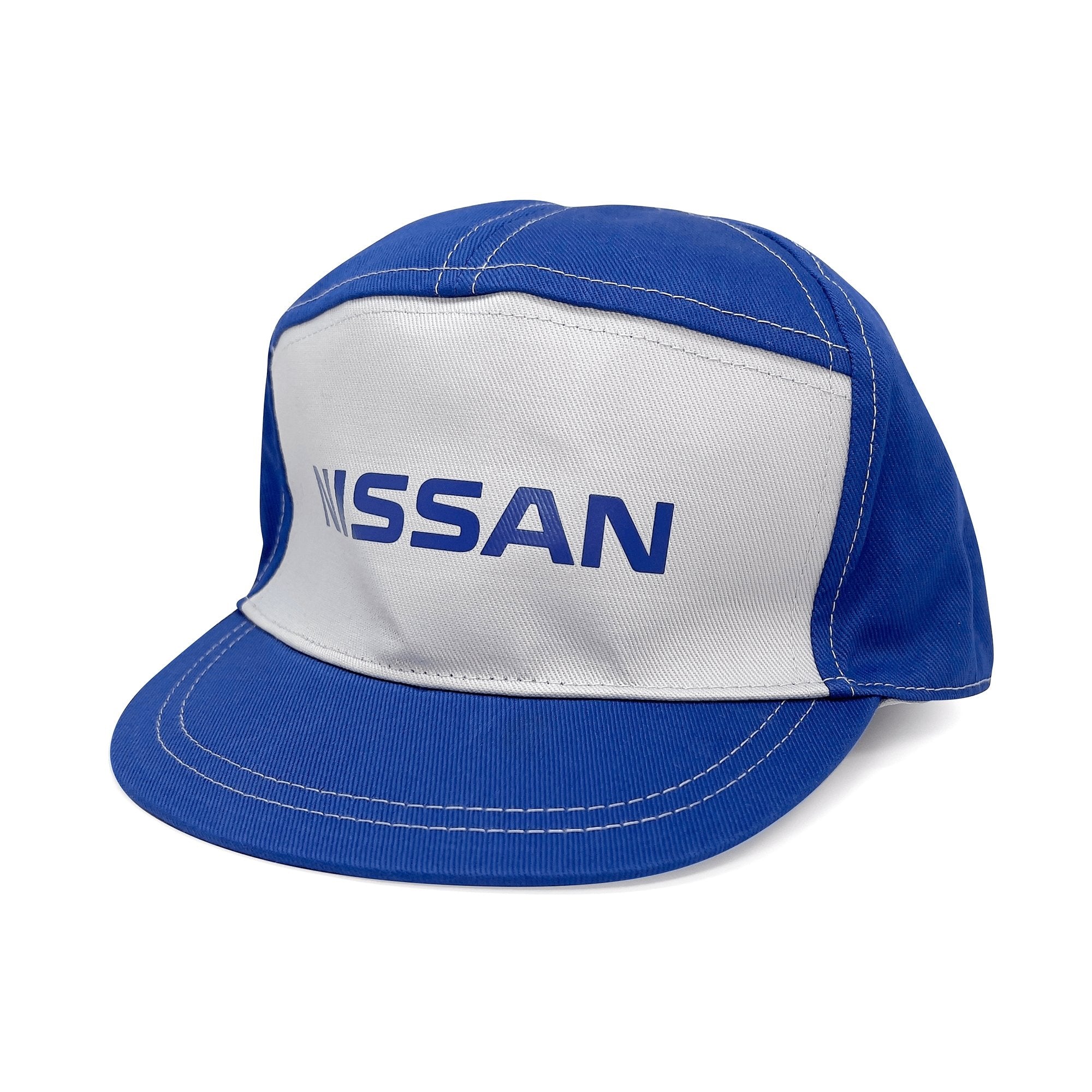 New Retro Japanese JDM Nissan Blue Stage Mechanic Uniform Hat Cap - Sugoi JDM