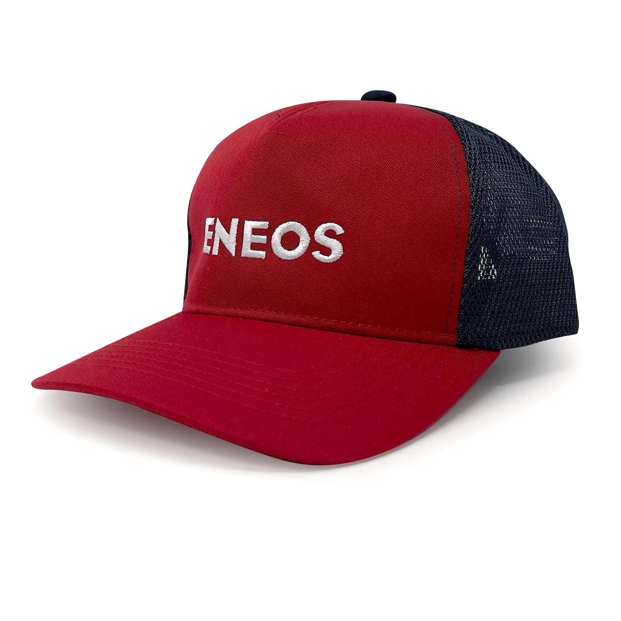 New Retro JDM ENEOS Staff Mechanic Super GT Summer Hat Cap Red - Sugoi JDM
