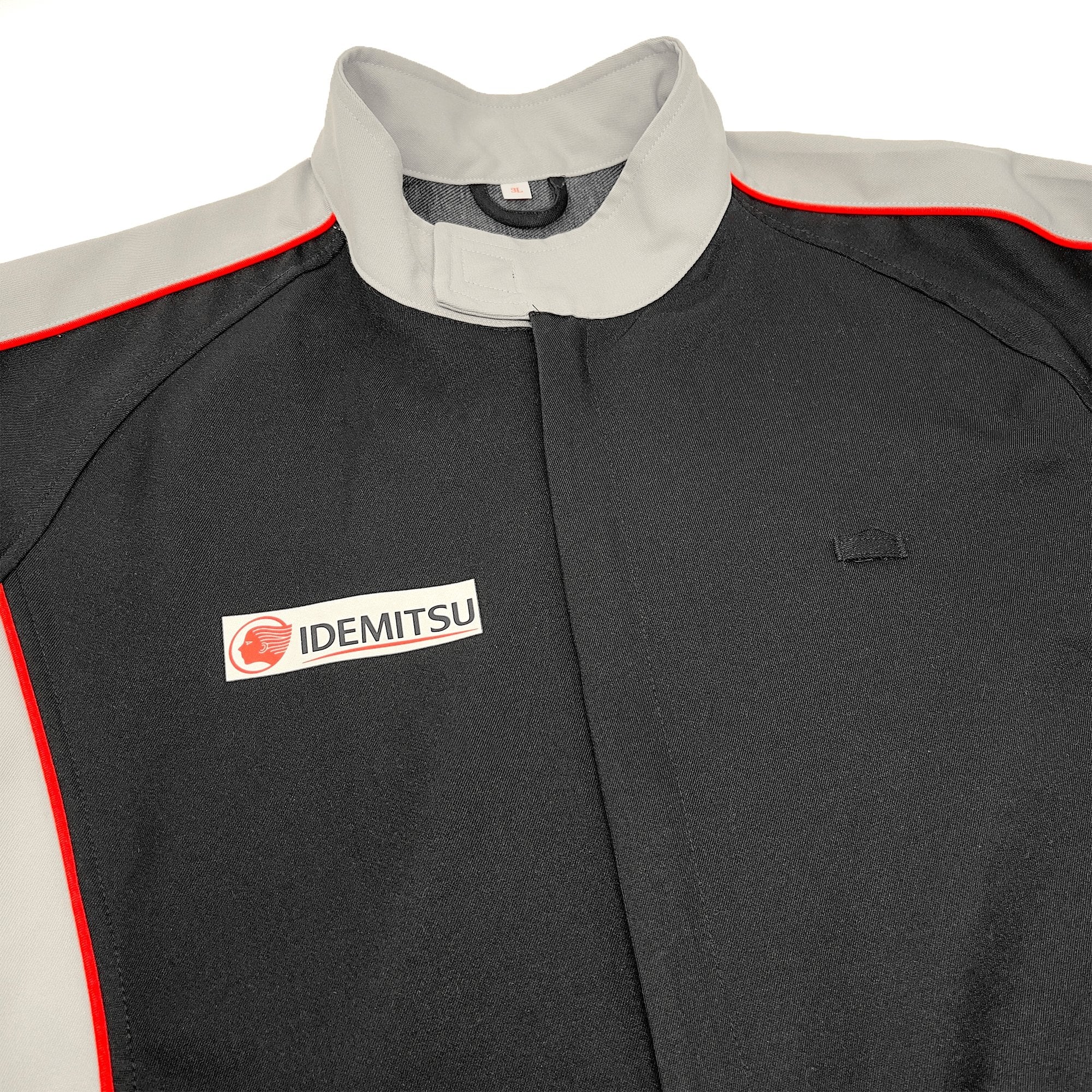 New Retro JDM Japan Idemitsu Oil Mechanic Coveralls Jumpsuit Tsunagi Black - Sugoi JDM