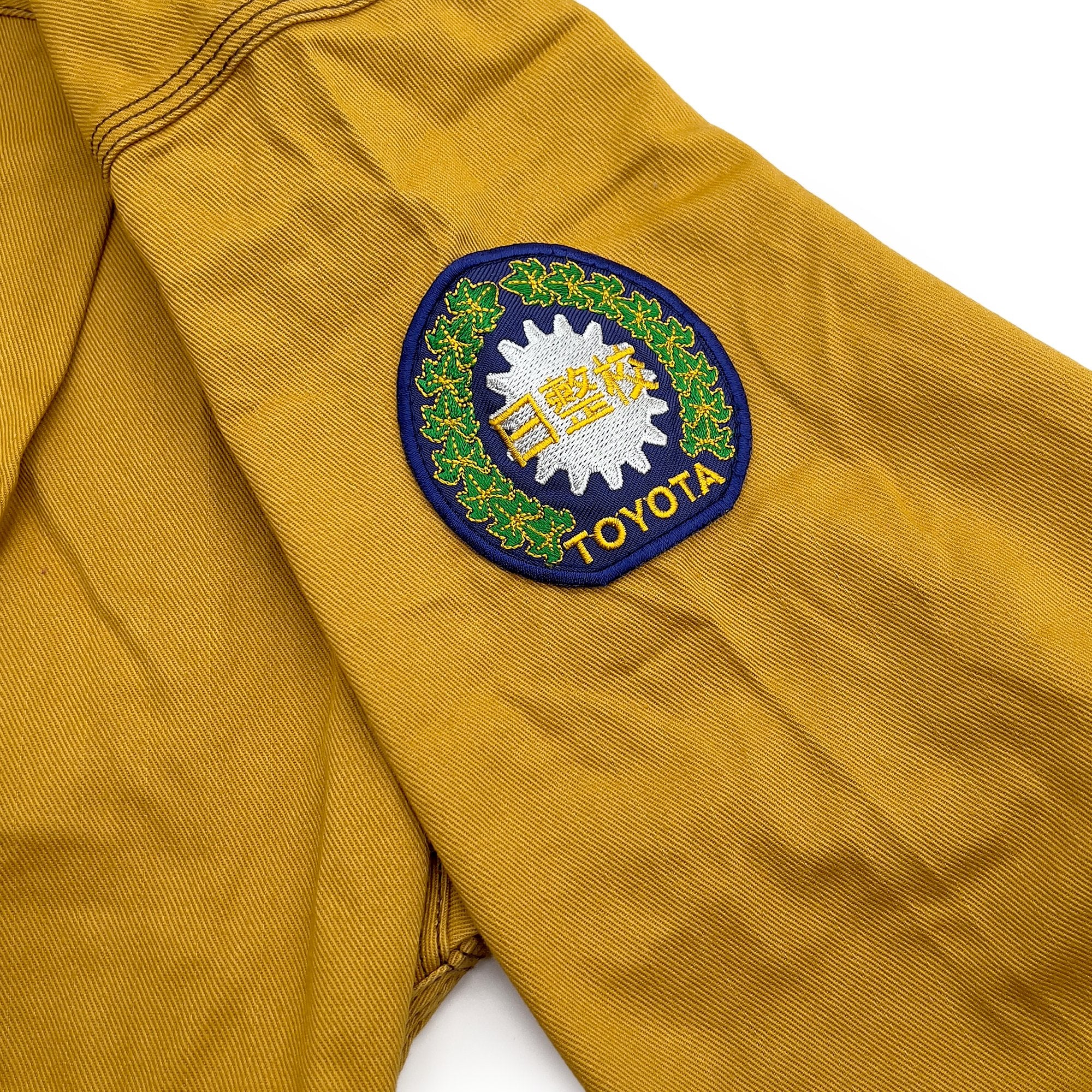 New Retro JDM Toyota Japan Automotive Engineering College Coveralls Tsunagi Brown - Sugoi JDM