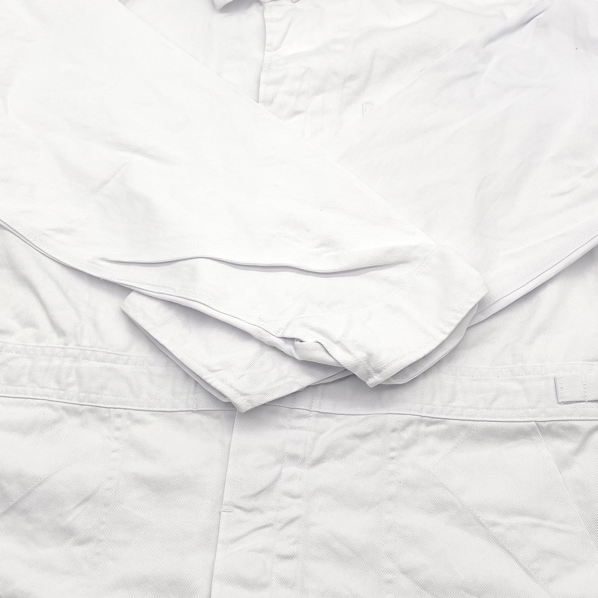 New Retro Showa Era JDM Isuzu Mechanic Tsunagi Coveralls White - Sugoi JDM