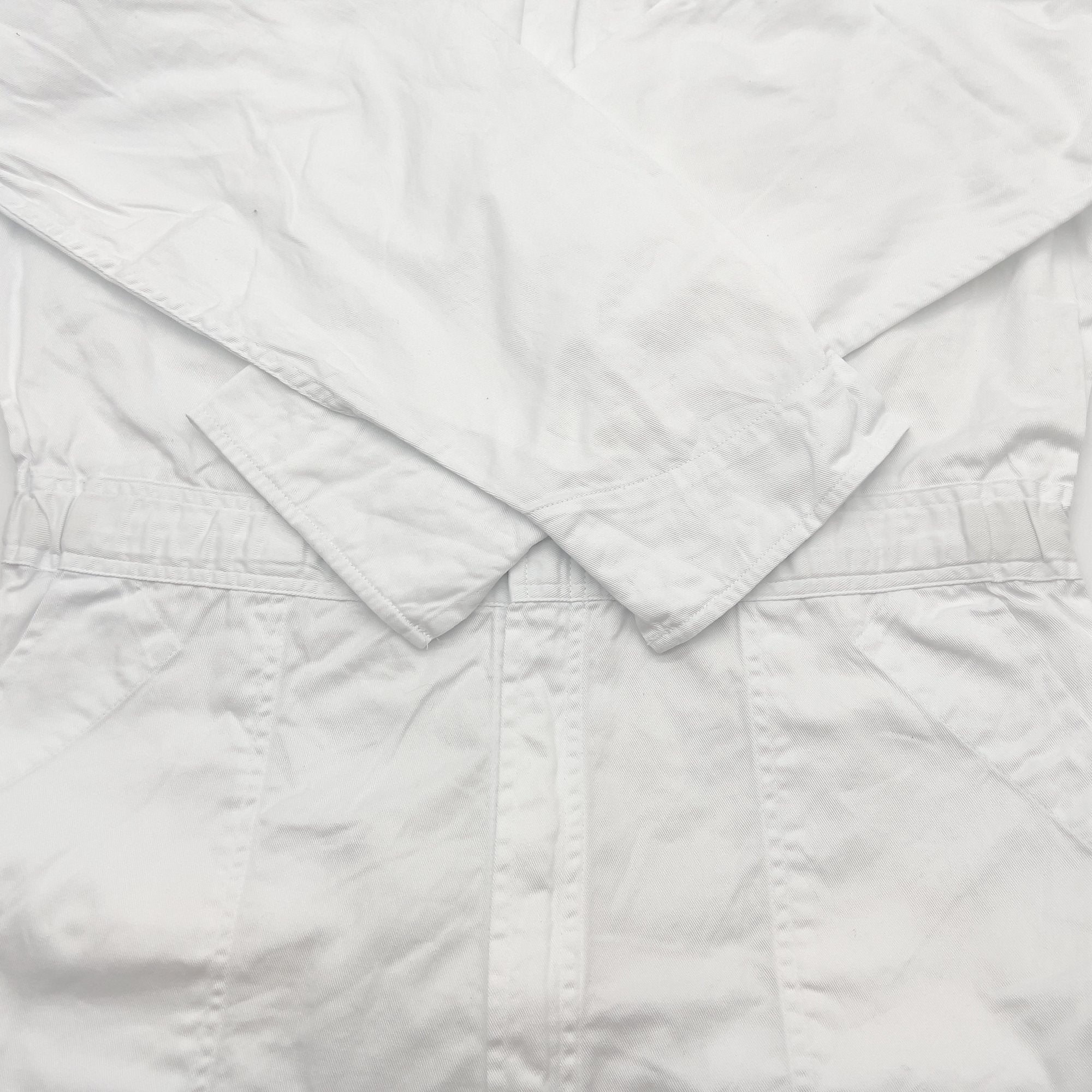 New Retro Showa JDM Isuzu Giga Forward Elf Truck Tsunagi Coveralls White - Sugoi JDM