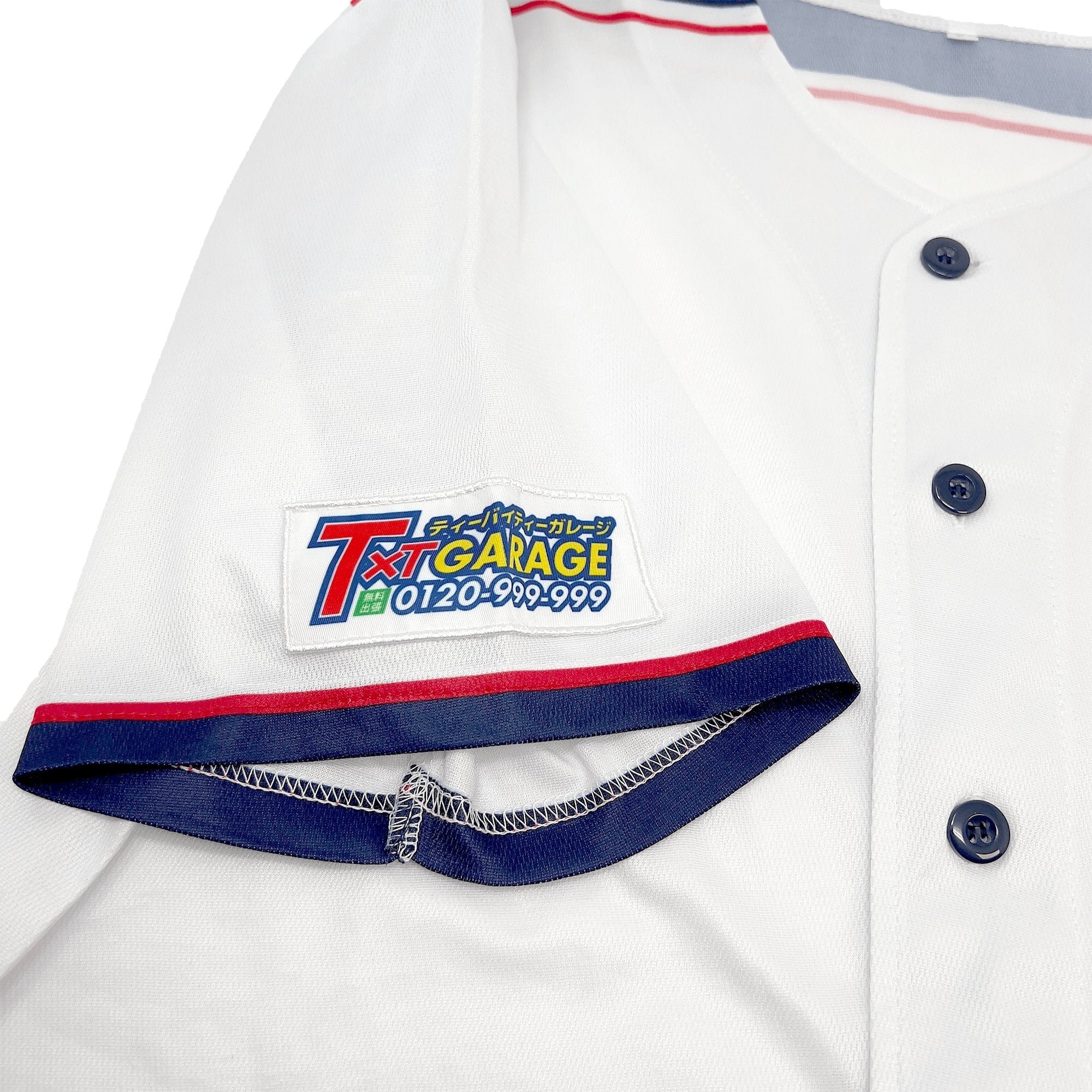 Official Japan Hokkaido Nippon Ham Fighters Ambitious Light Jersey White - Sugoi JDM