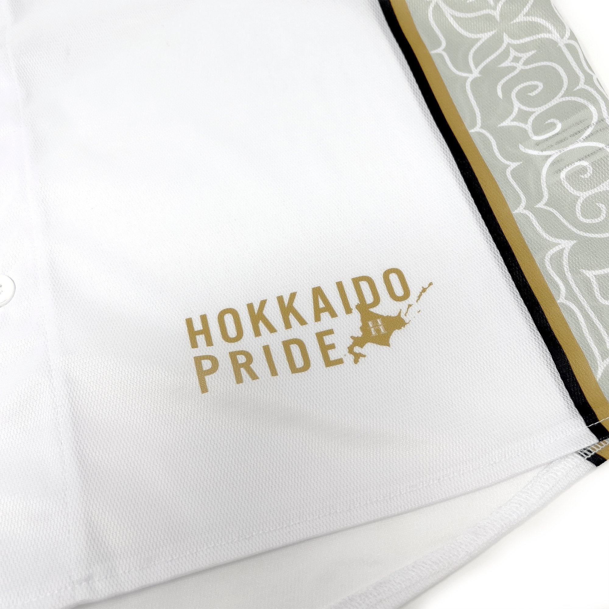 Official Japan Hokkaido Nippon Ham Fighters Team Fan Club Light Jersey White - Sugoi JDM