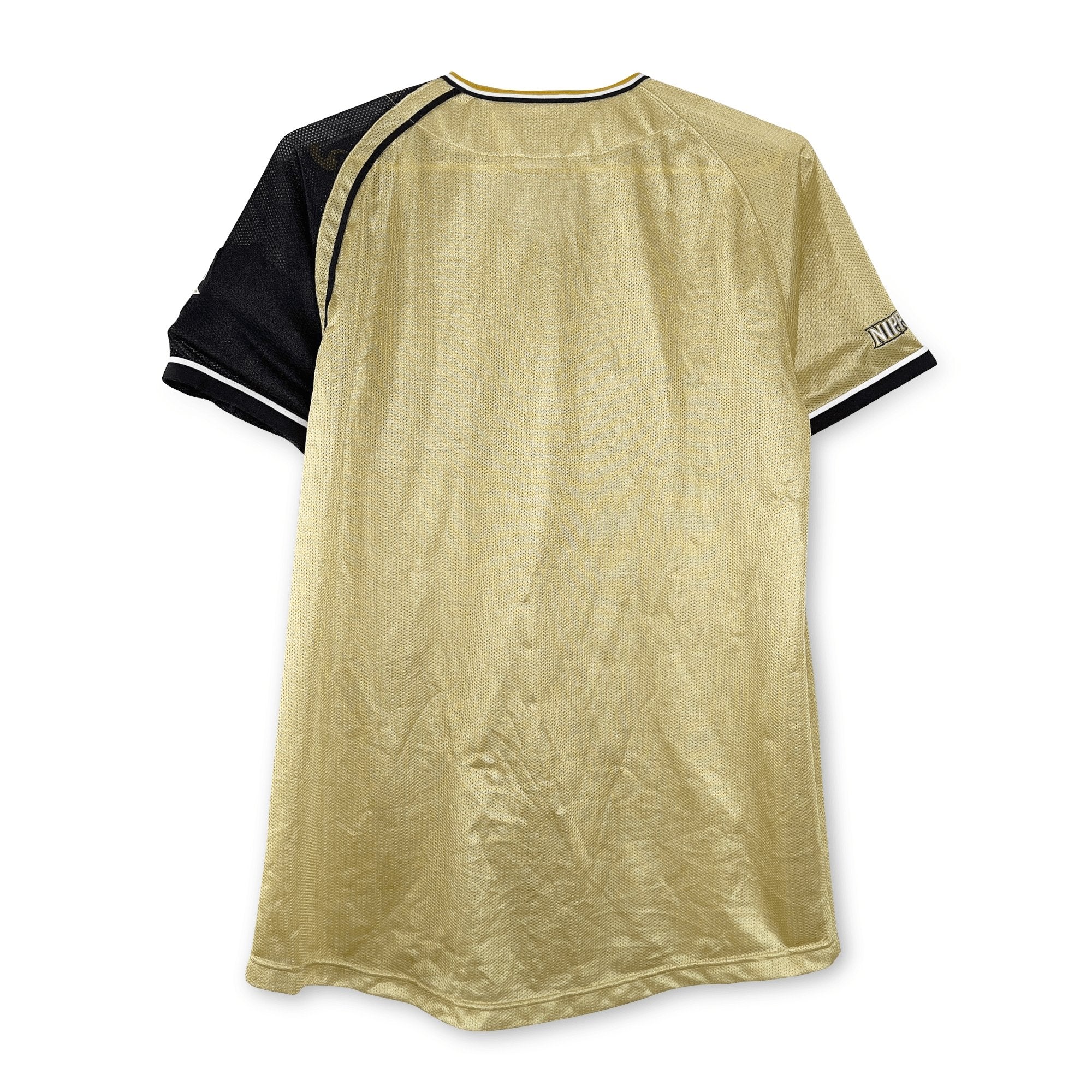 Official Japan NPB Hokkaido Nippon Ham Fighters Baseball Knit Jersey Gold 2010 - Sugoi JDM