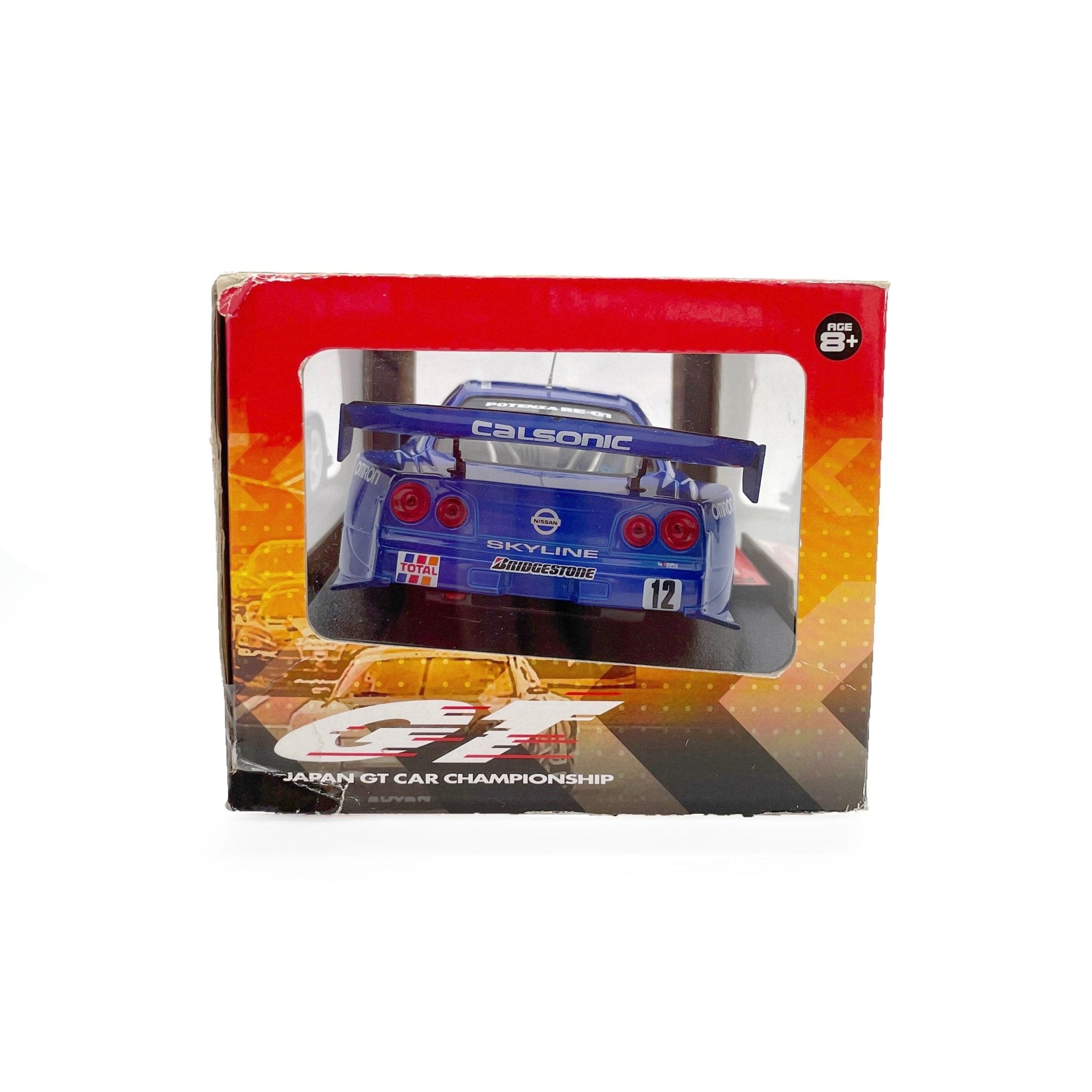 Rare Muscle Machines Japan GT Car Calsonic Nissan Skyline BNR34 Diecast 1:24 - Sugoi JDM