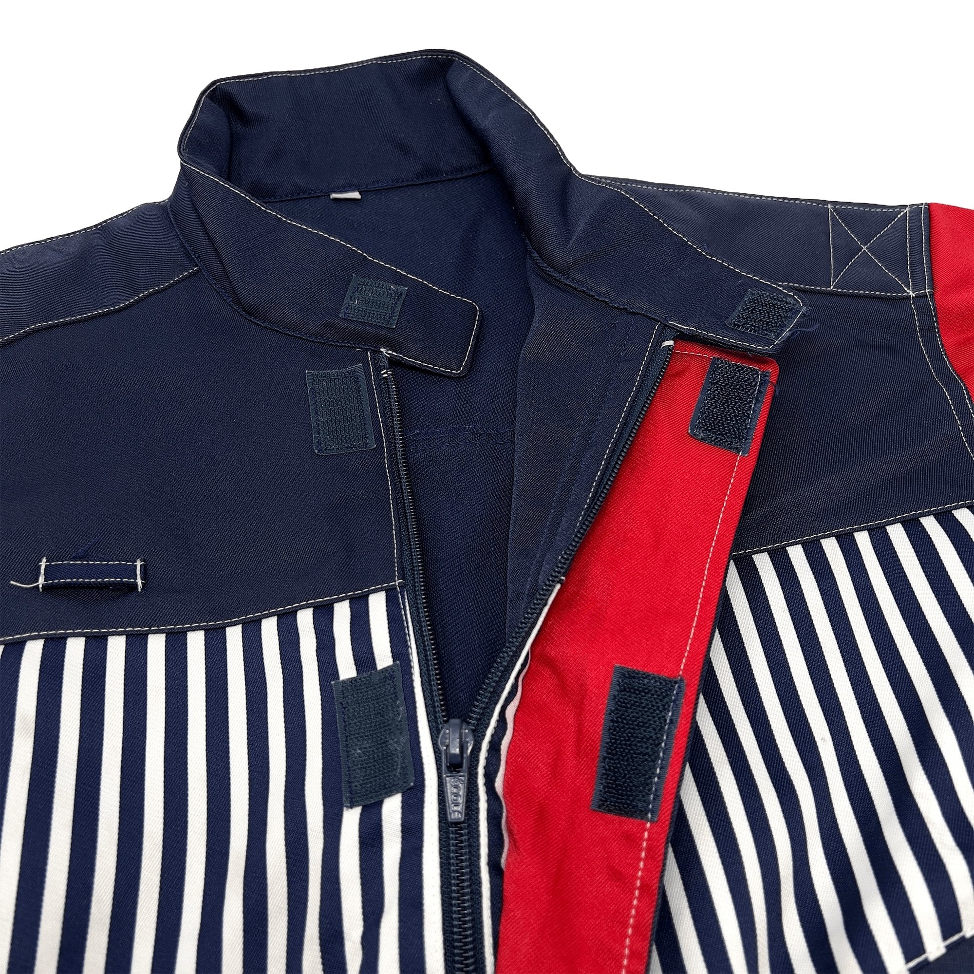 Rare Retro Japan JDM Cosmo Auto Service Staff Jacket And Pants Setup - Sugoi JDM