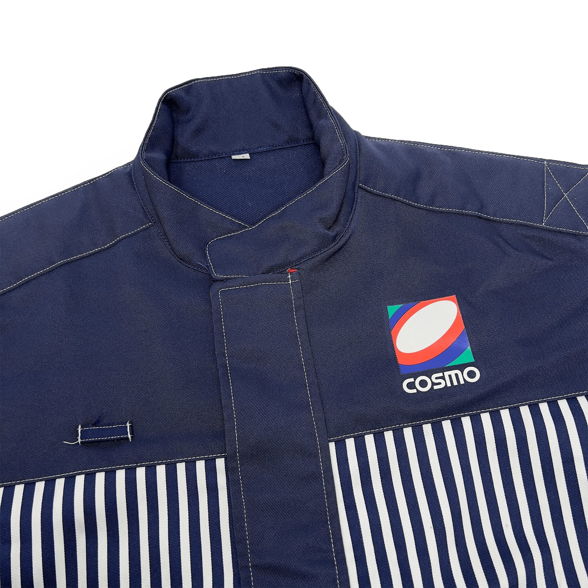 Rare Retro Japan JDM Cosmo Auto Service Staff Jacket And Pants Setup - Sugoi JDM