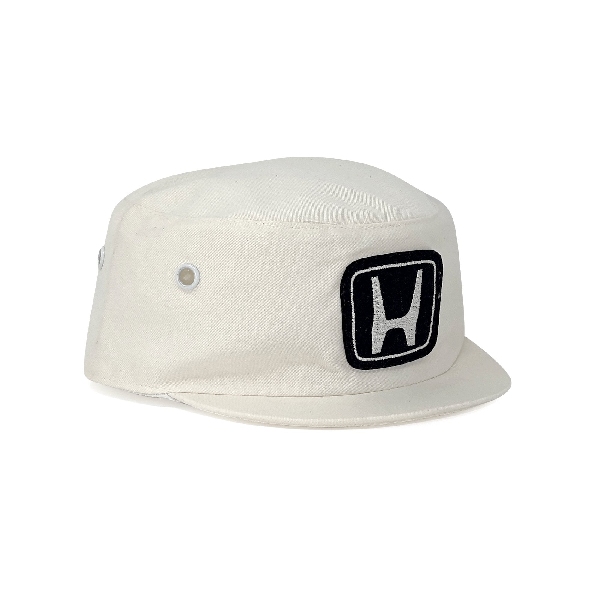 Rare Vintage Showa Era Japan Honda Motors Primo Work Cap Hat White - Sugoi JDM