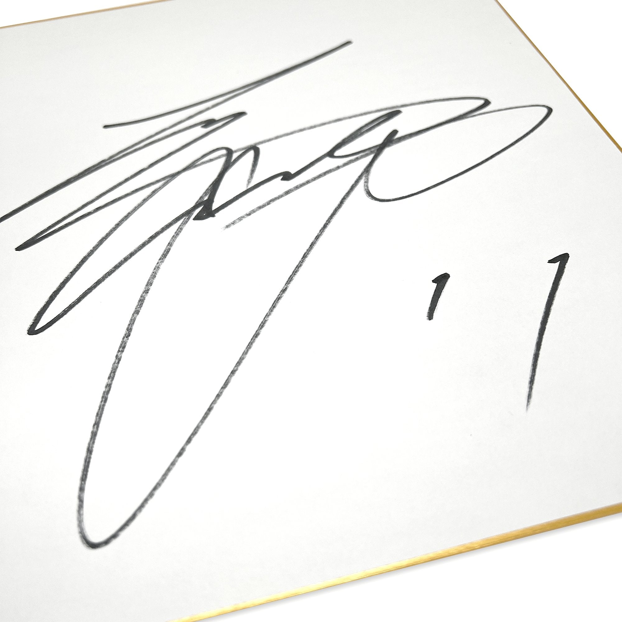 Retro Autographed Signed Nippon Ham Fighters Era Shohei Ohtani Shikishi - Sugoi JDM