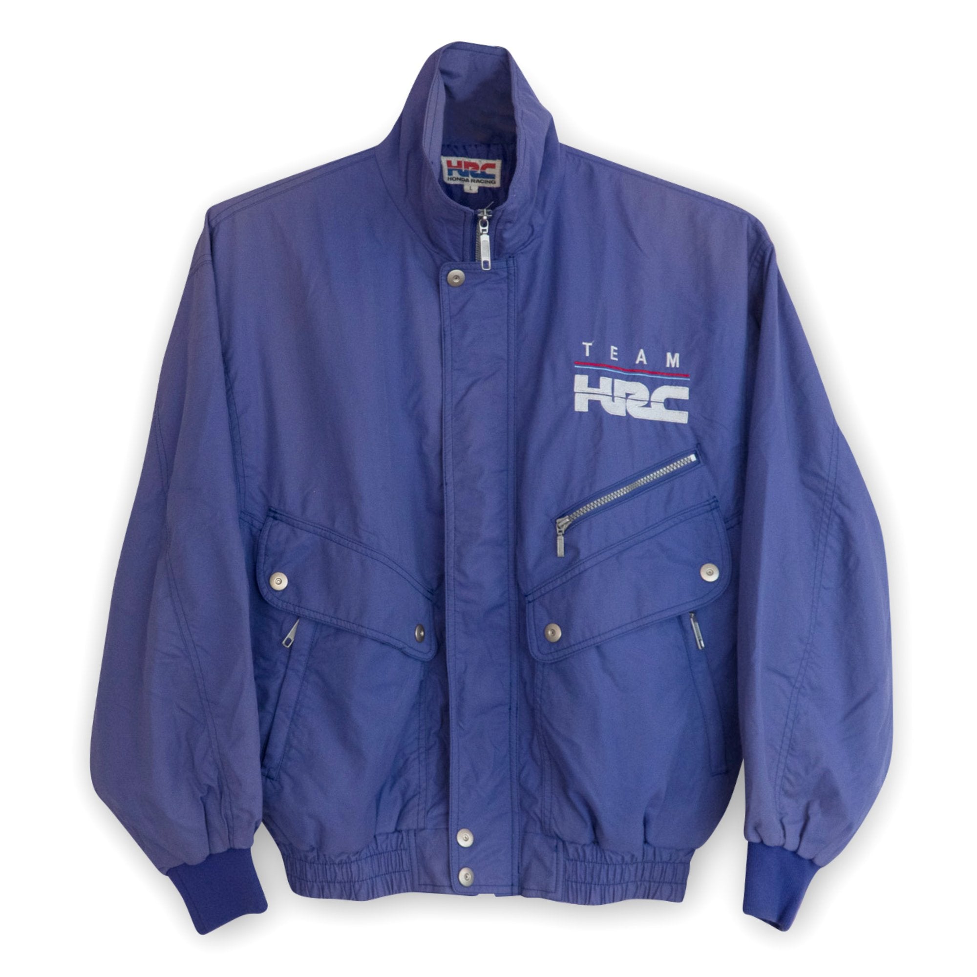 Retro Genuine JDM Japan Honda International Racing Team Jacket Purple - Sugoi JDM