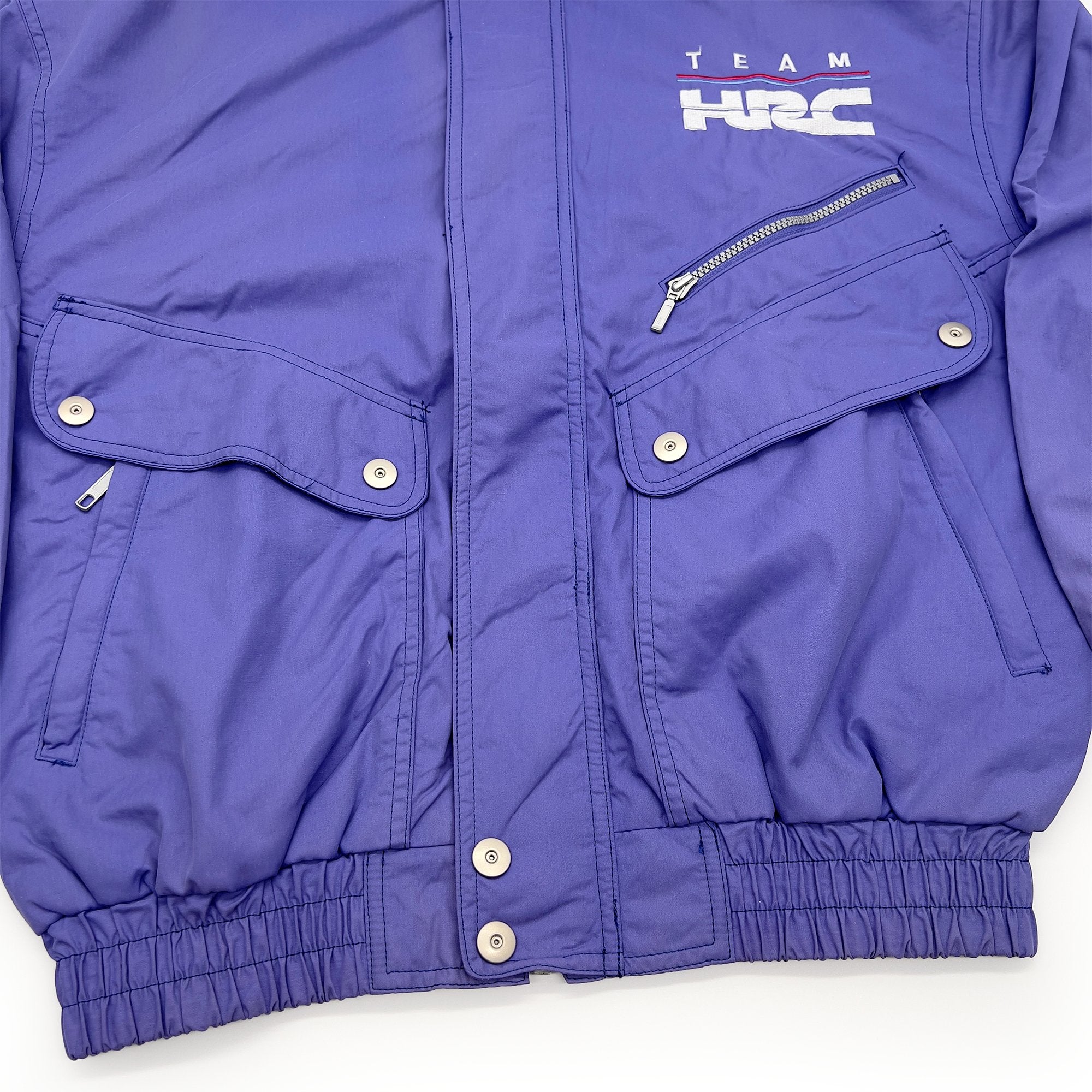Retro Genuine JDM Japan Honda International Racing Team Jacket Purple - Sugoi JDM