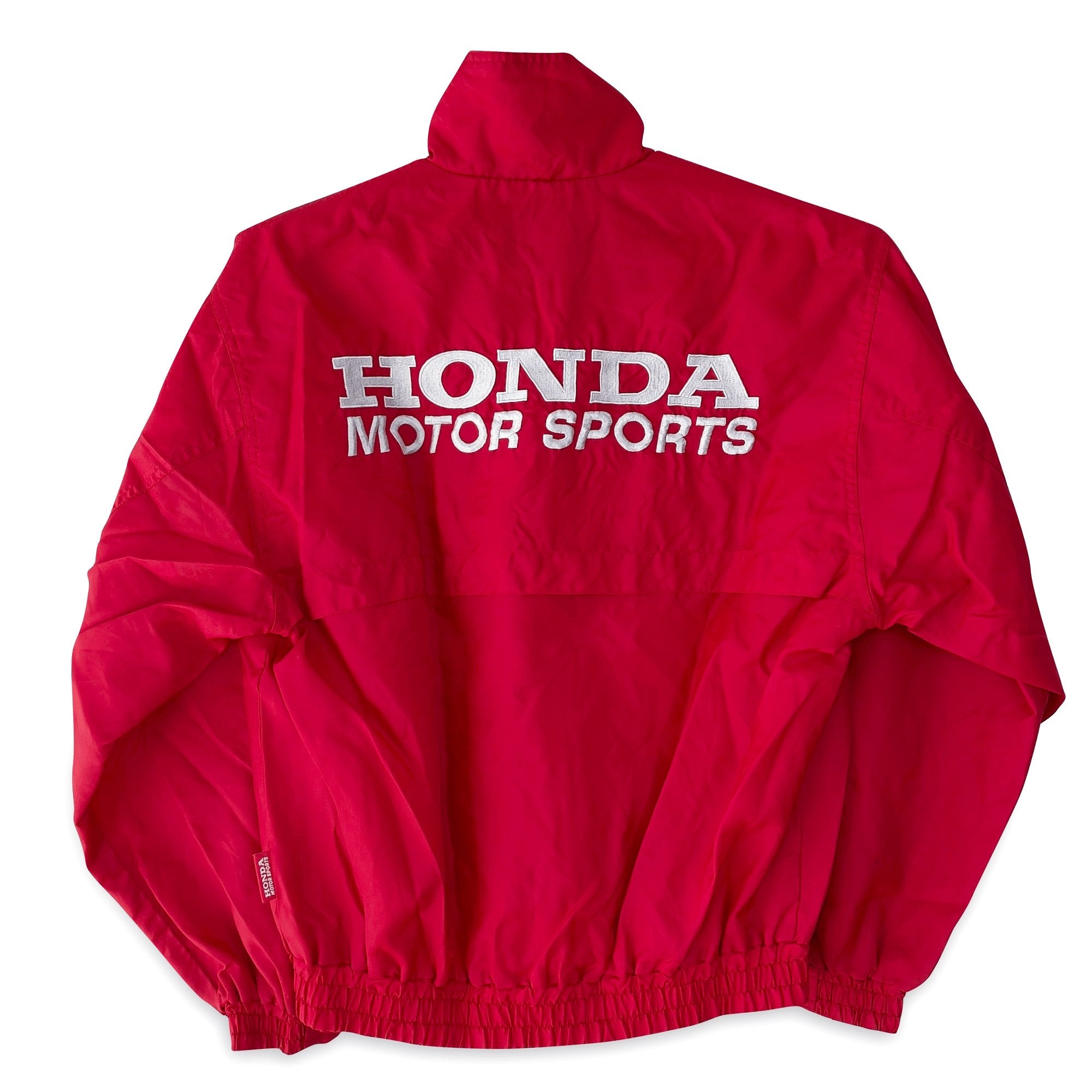 Retro Genuine JDM Japan Honda Motor Sports Racing Team Jacket Red - Sugoi JDM