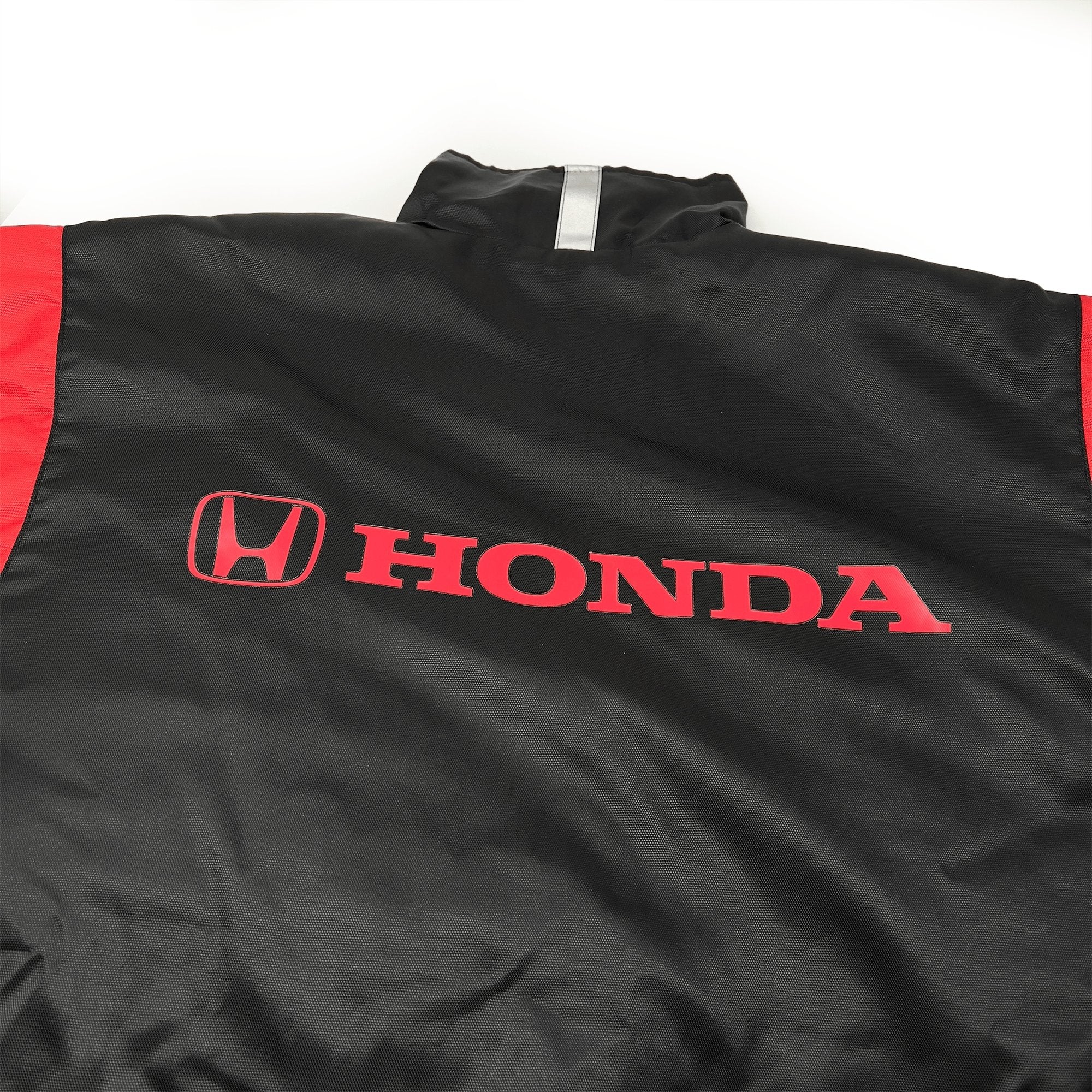 Retro Genuine JDM Japan Honda Motors Winter Mechanic Jacket Black - Sugoi JDM