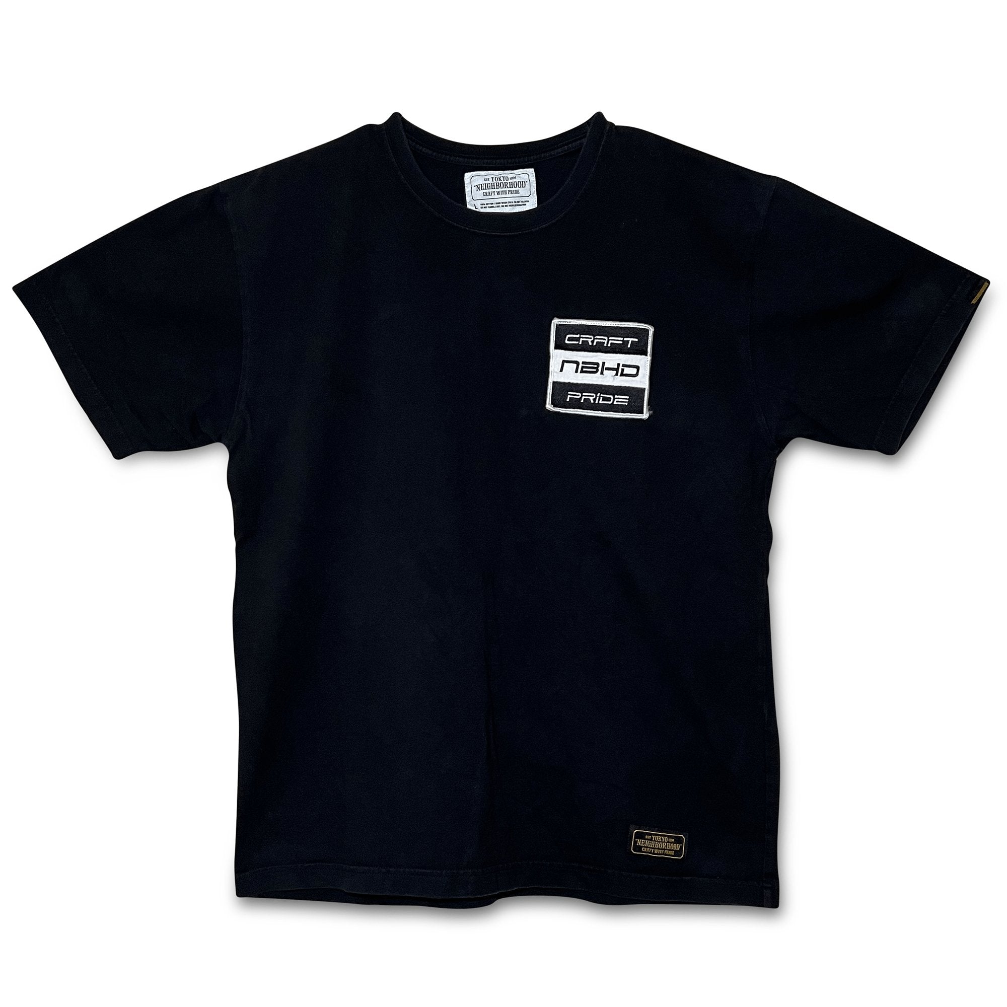 Retro Japan Neighborhood NBHD Ichiban Craft With Pride Patch T-Shirt - Sugoi JDM