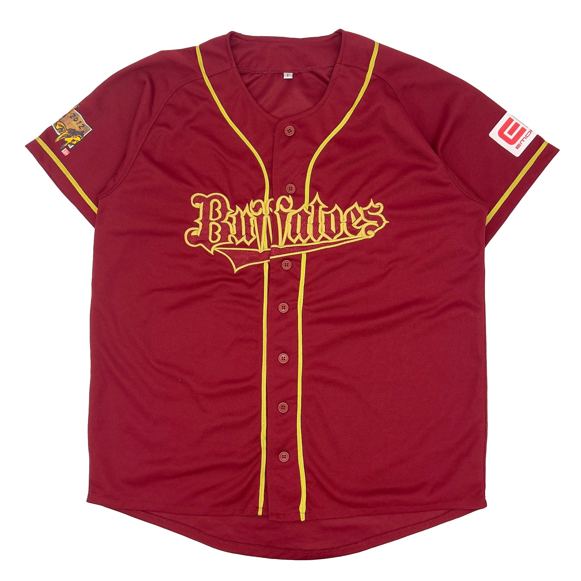 Retro Japan NPB Orix Buffaloes Promotional Knit Baseball Jersey 2012 - Sugoi JDM